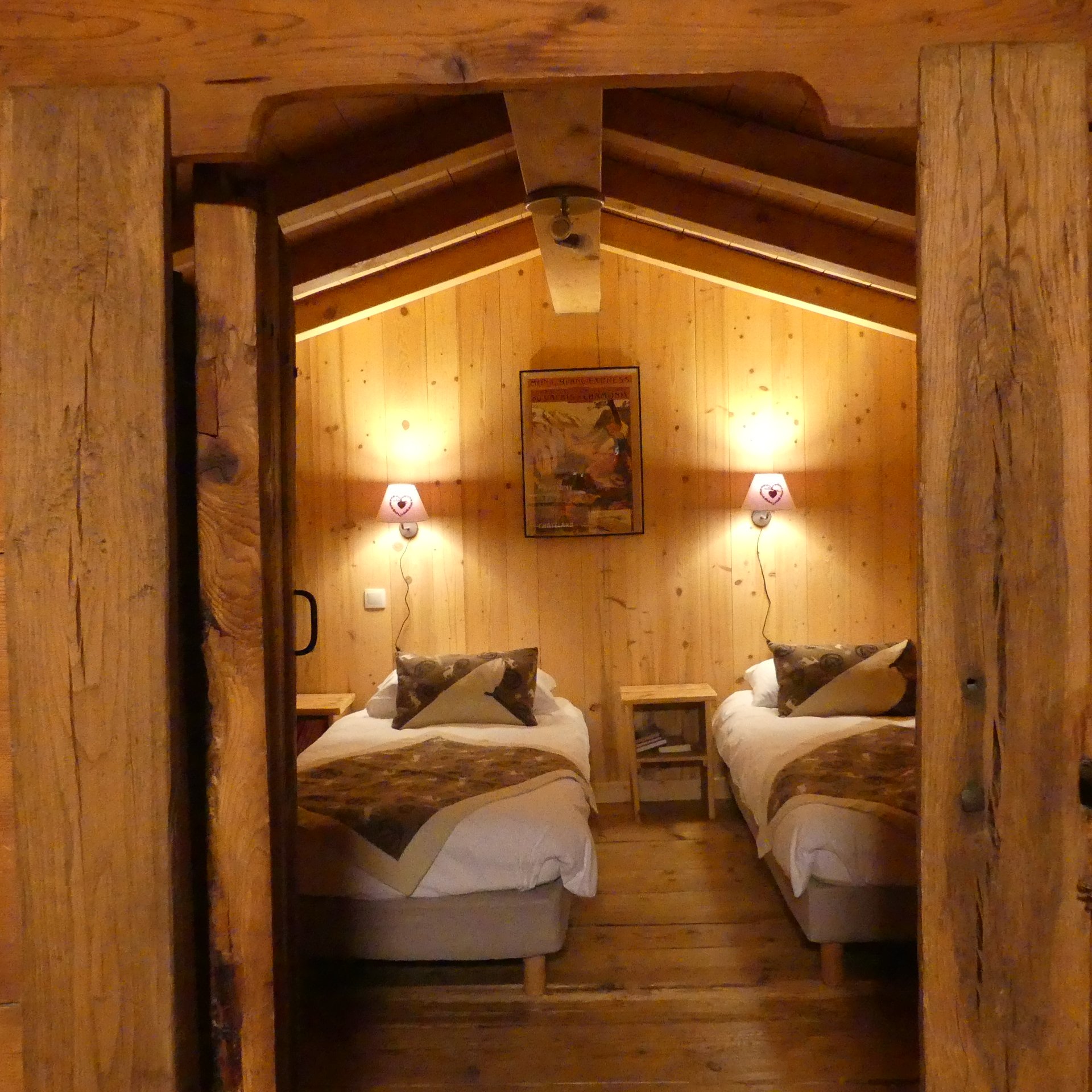 La chambre à l'étage