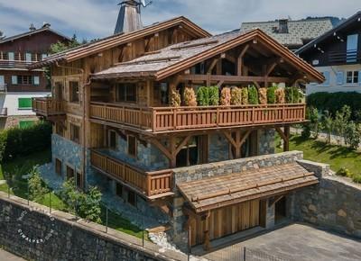 vue du chalet l'été