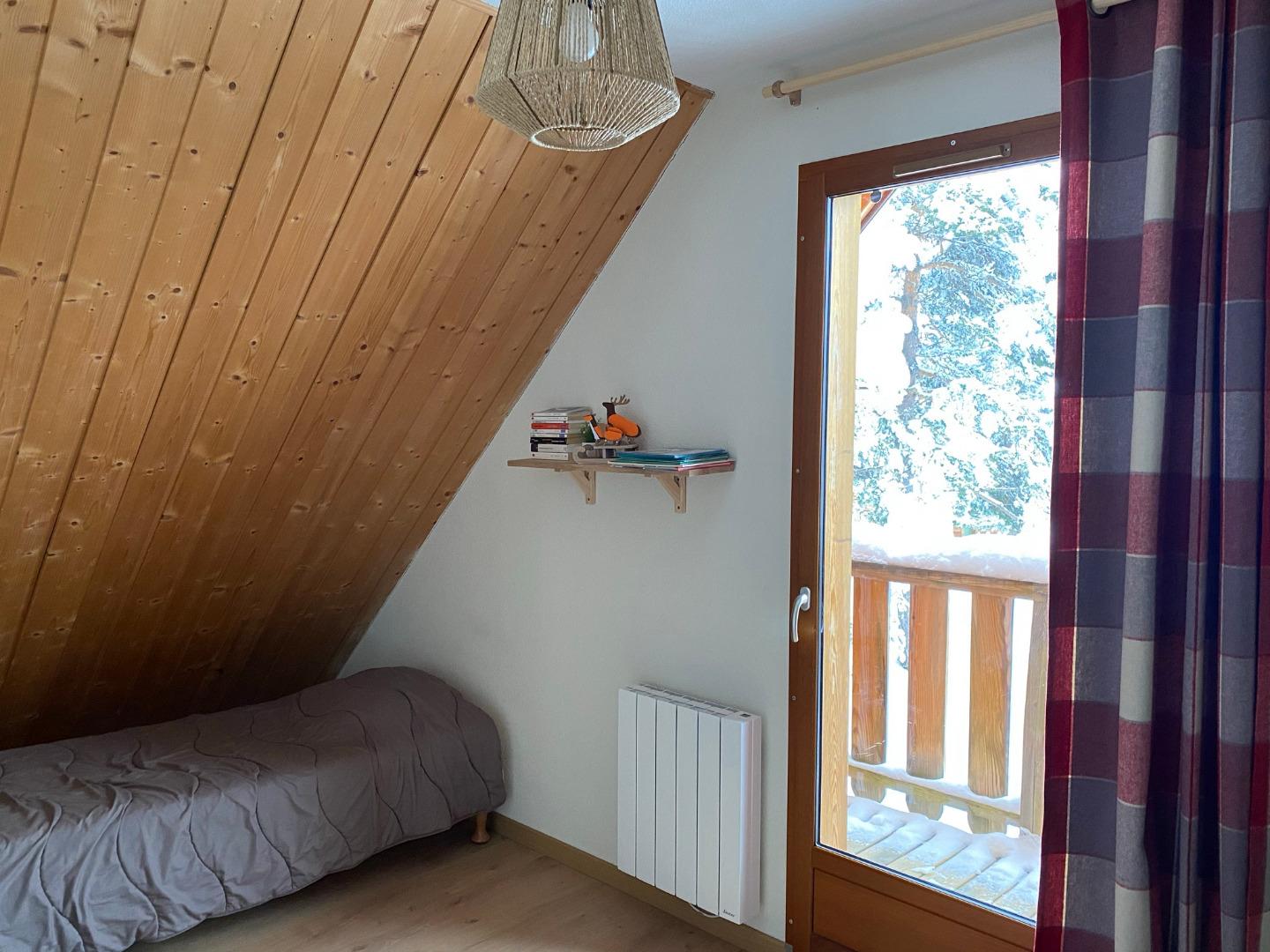 Chambre triple avec balcon