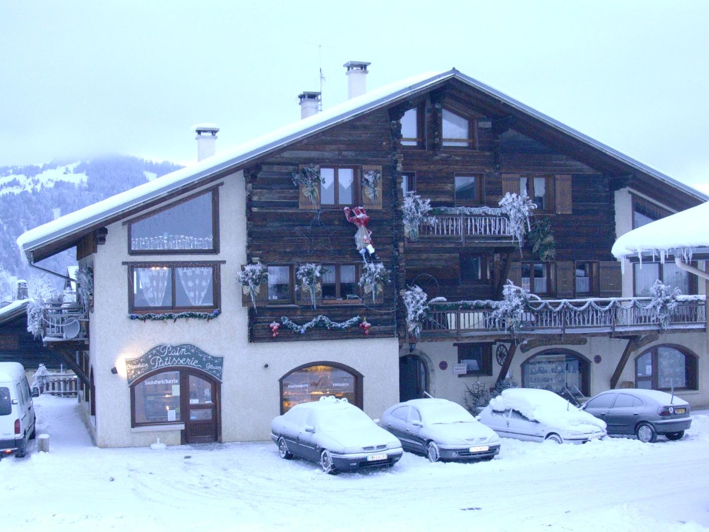 La maison en hiver