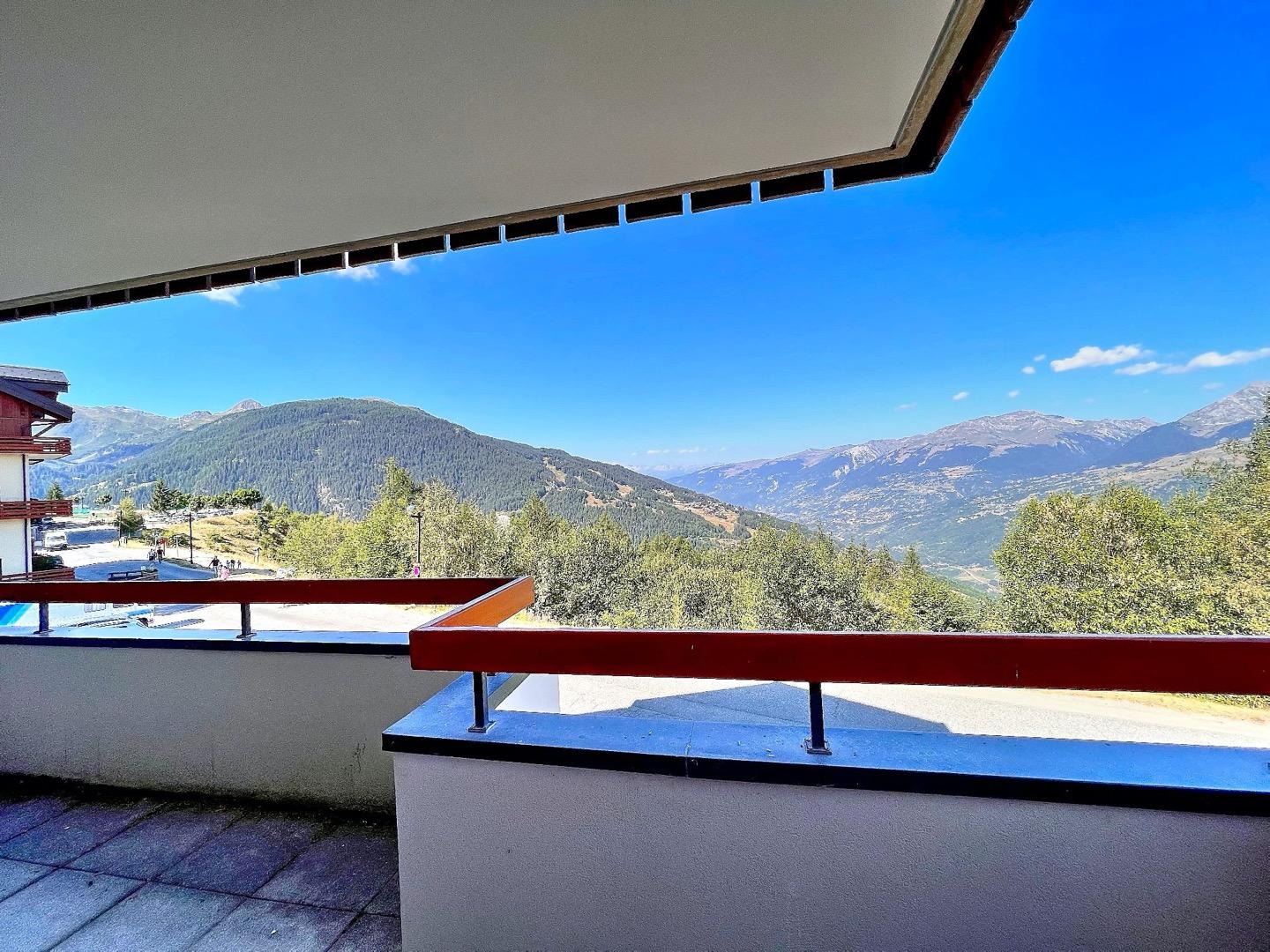 Vue surprenant depuis le balcon