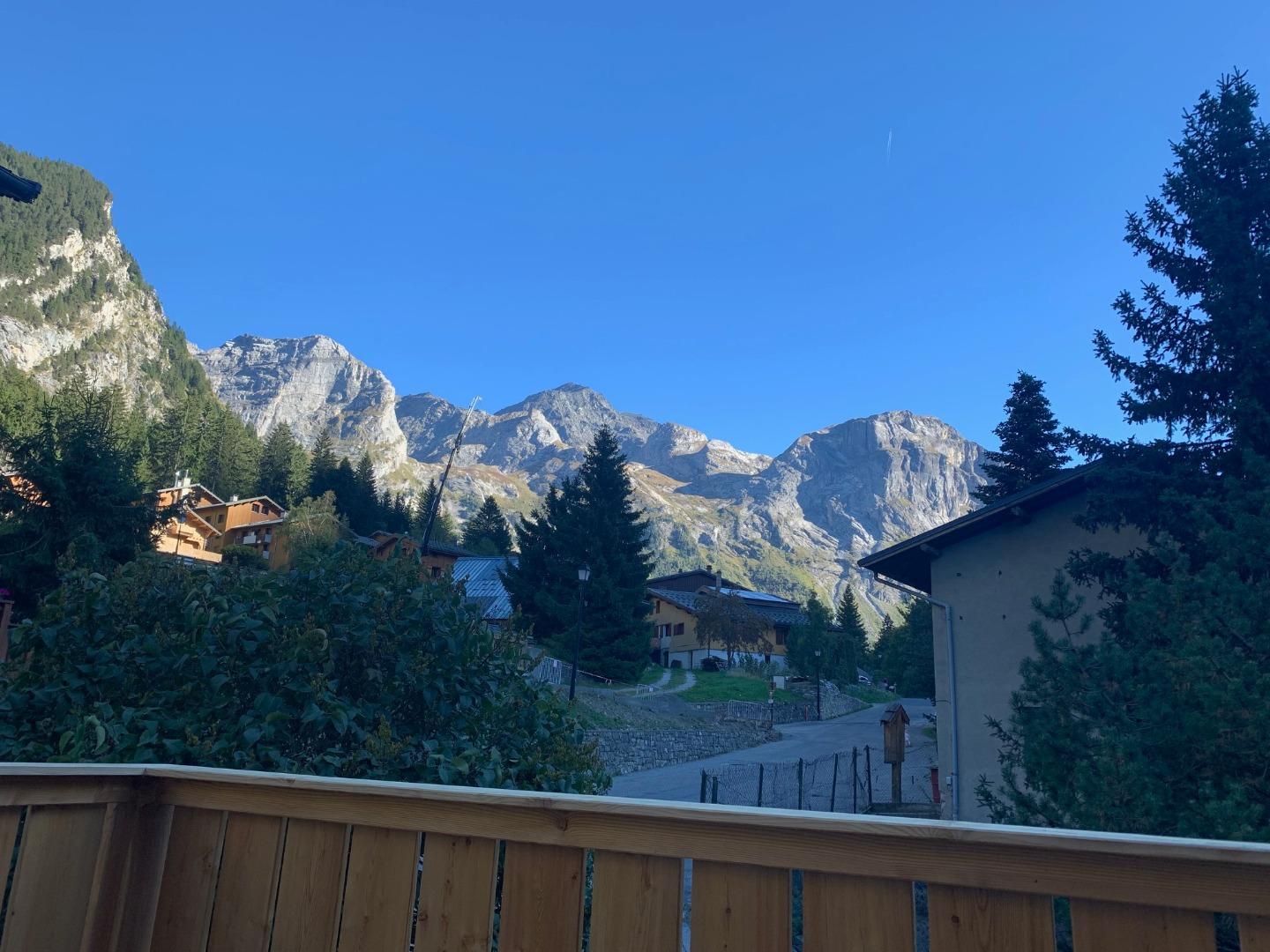 vue de la terrasse 