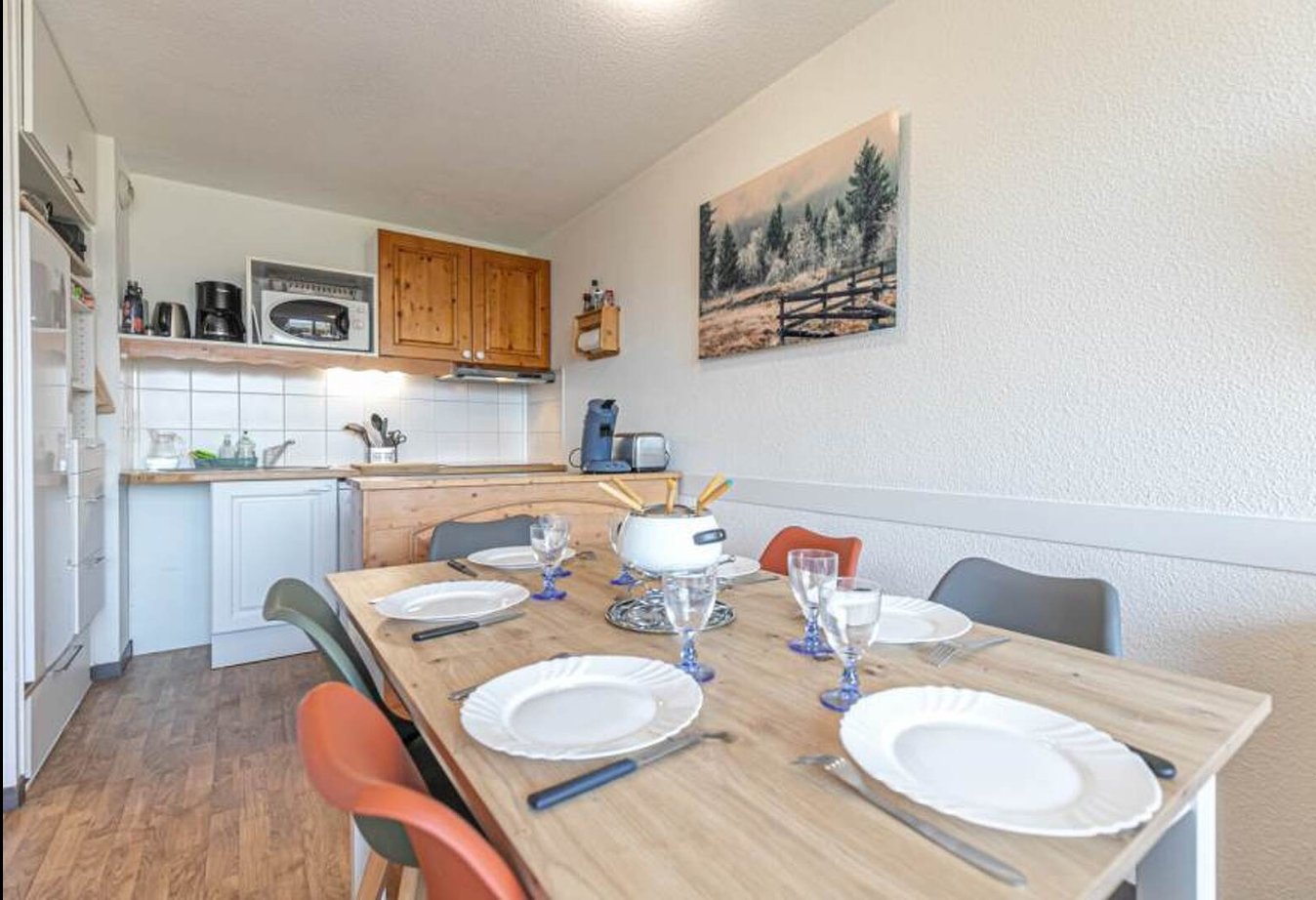 Pièce principale et cuisine