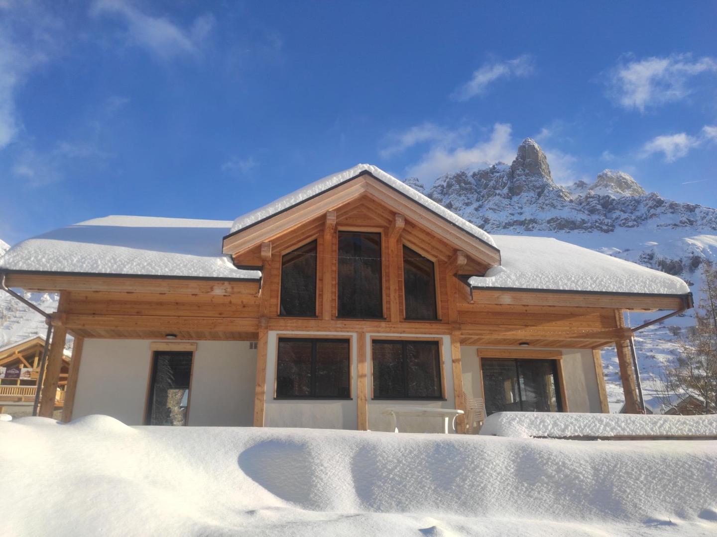La Dune Blanche avec en arrière plan l'Aiguillette du Lauzet