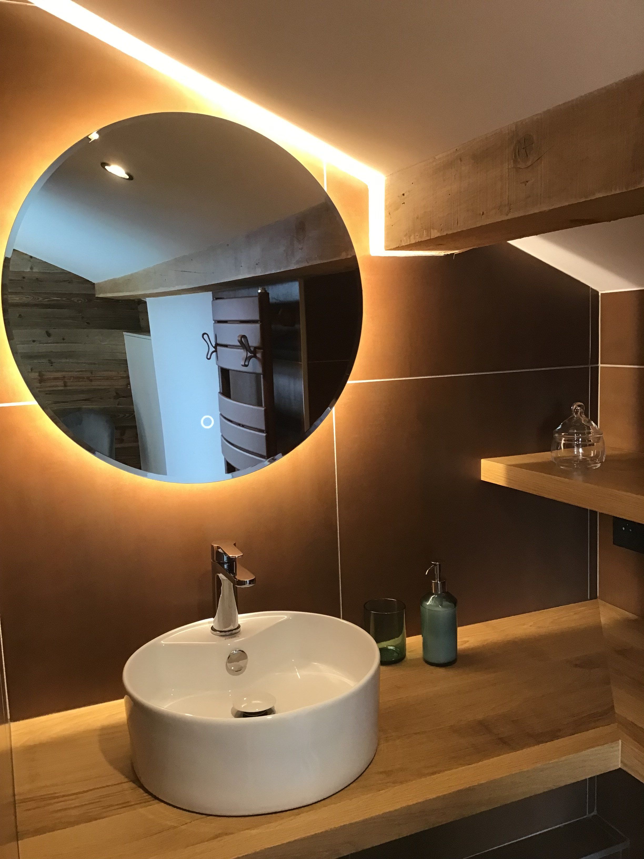 Salle d'eau dans chambre