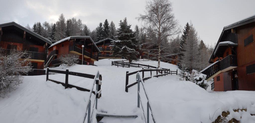 chalet vue côté parking