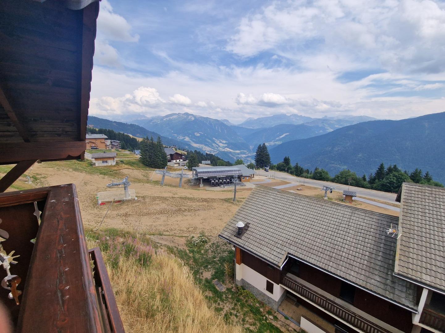 vue du balcon