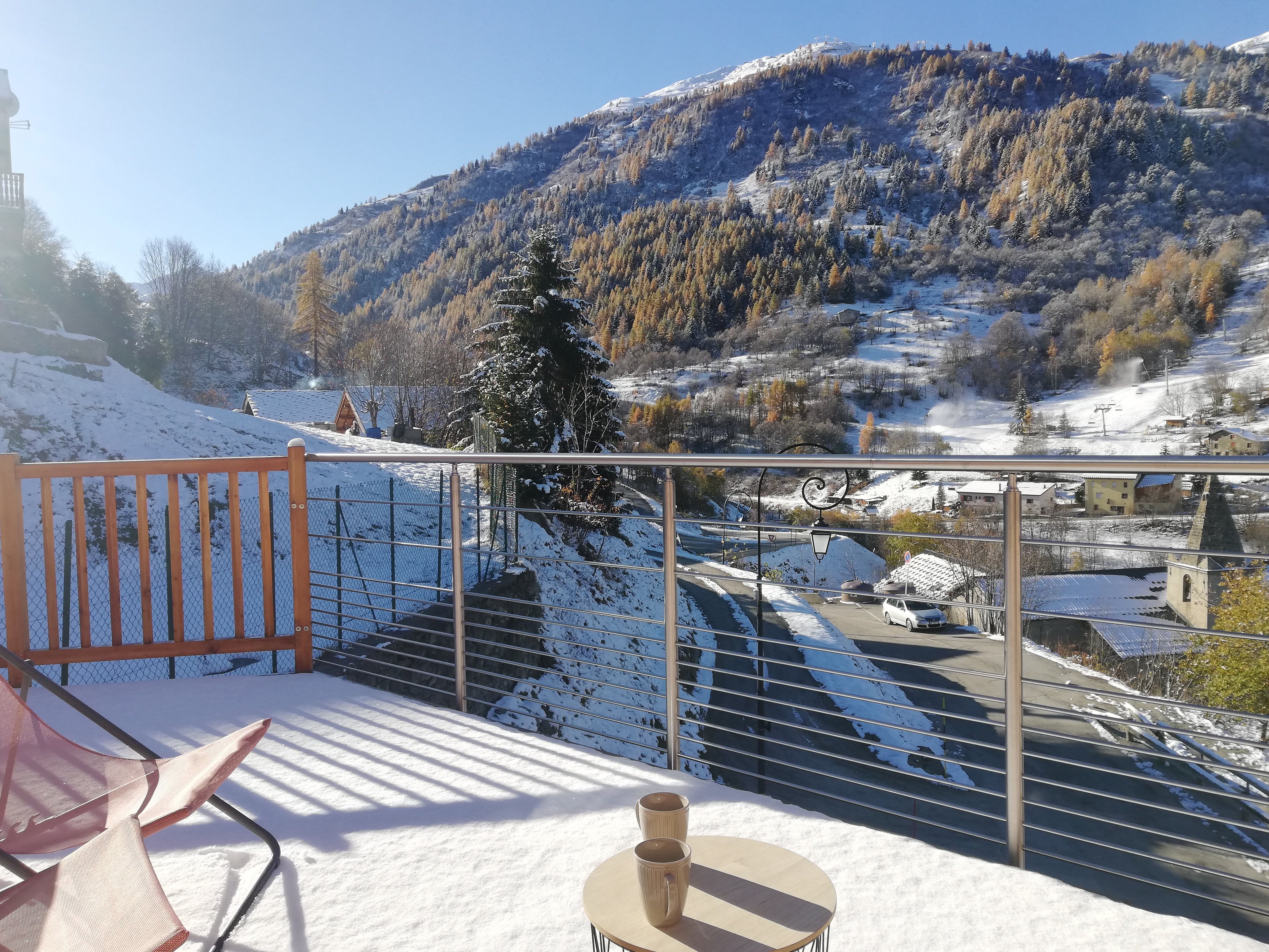 Vue depuis la terrasse