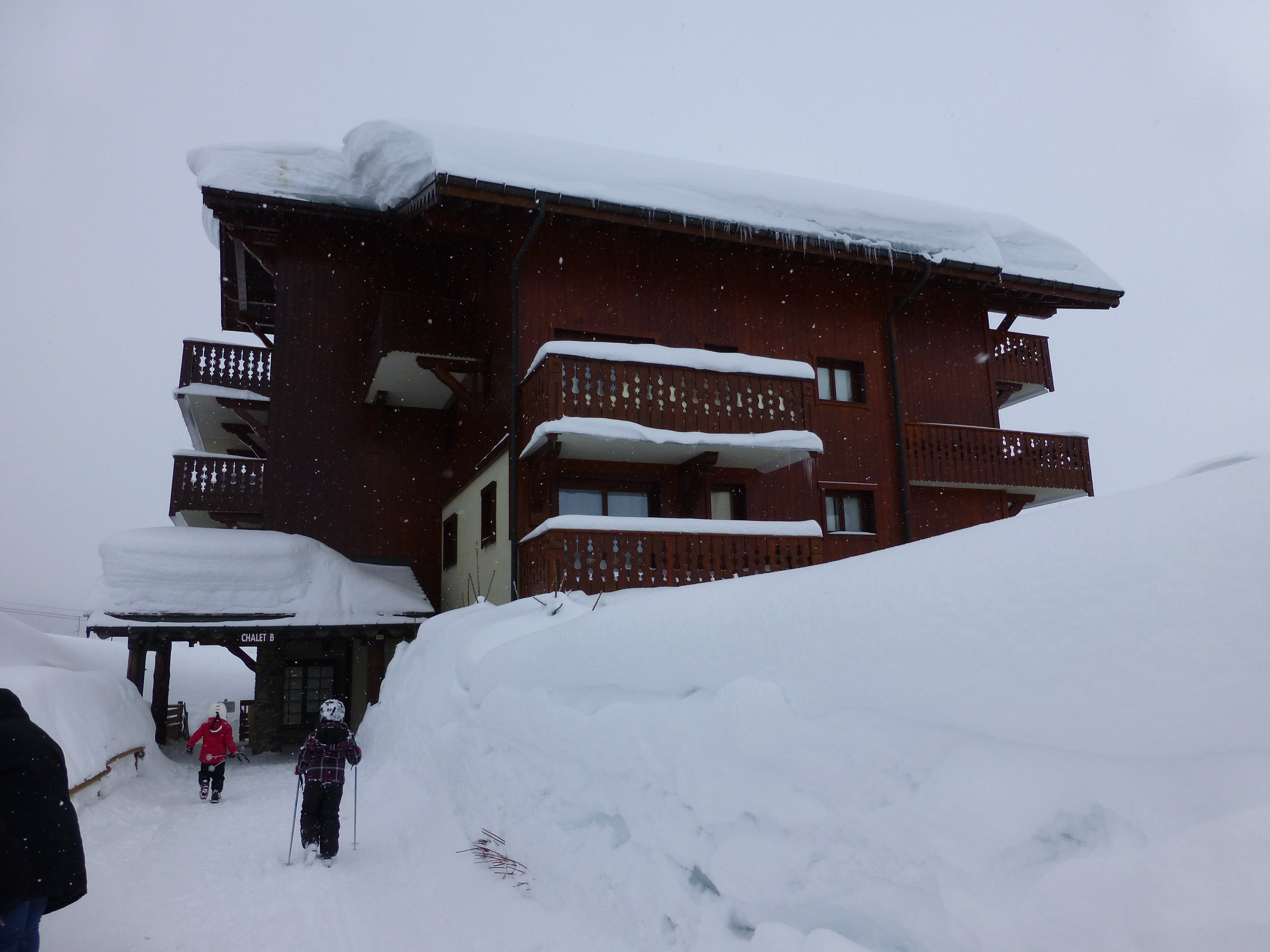 CHALET EN HIVER