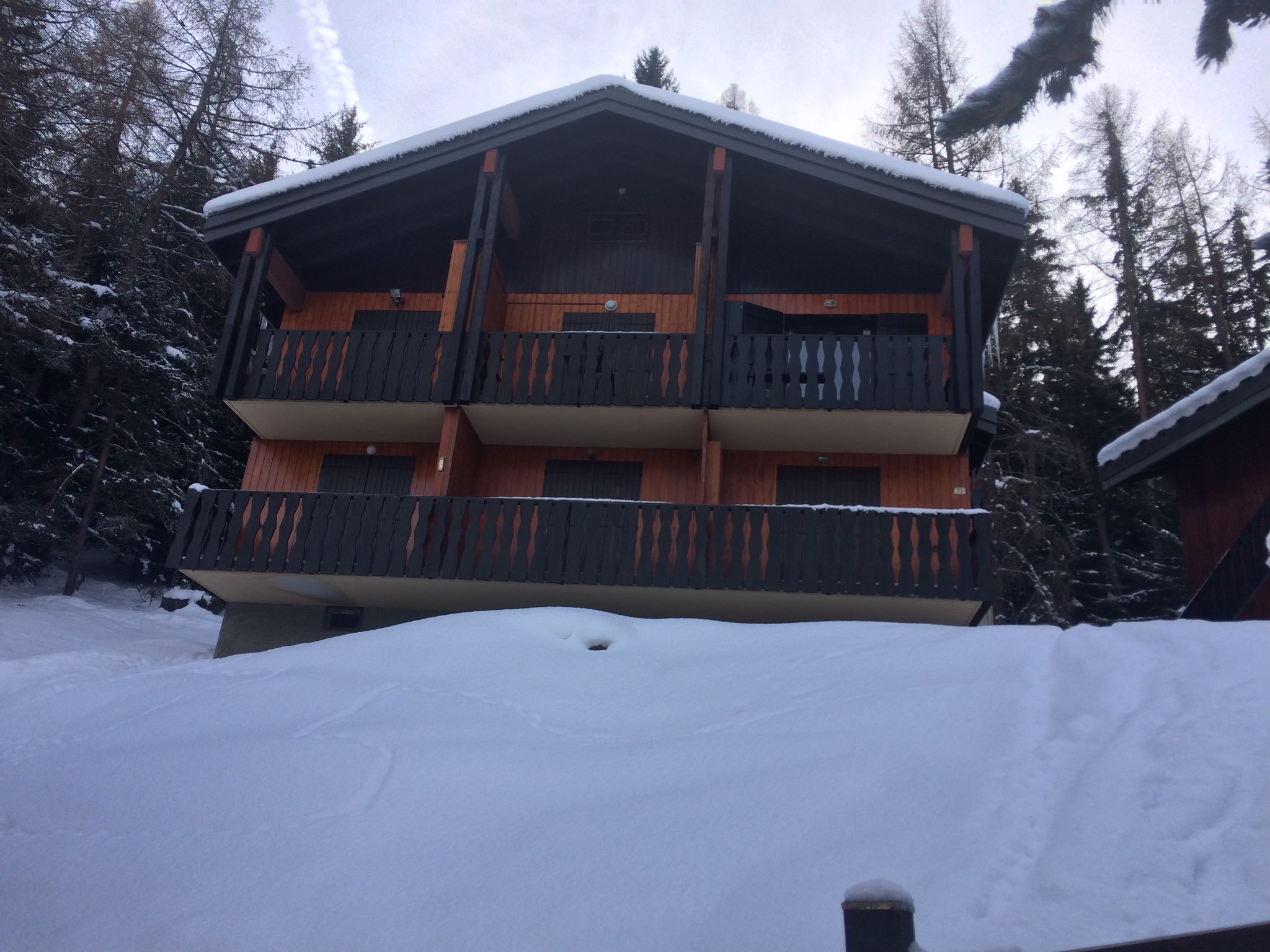 Appartement dans chalet au 1er étage