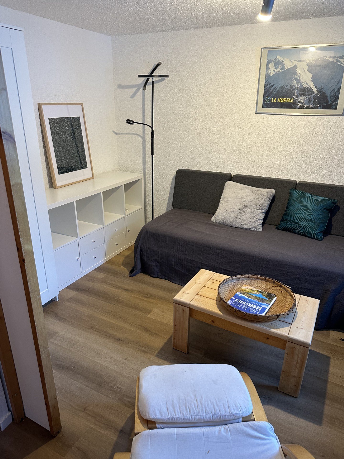 Salon avec deux couchages - Rez de chaussée