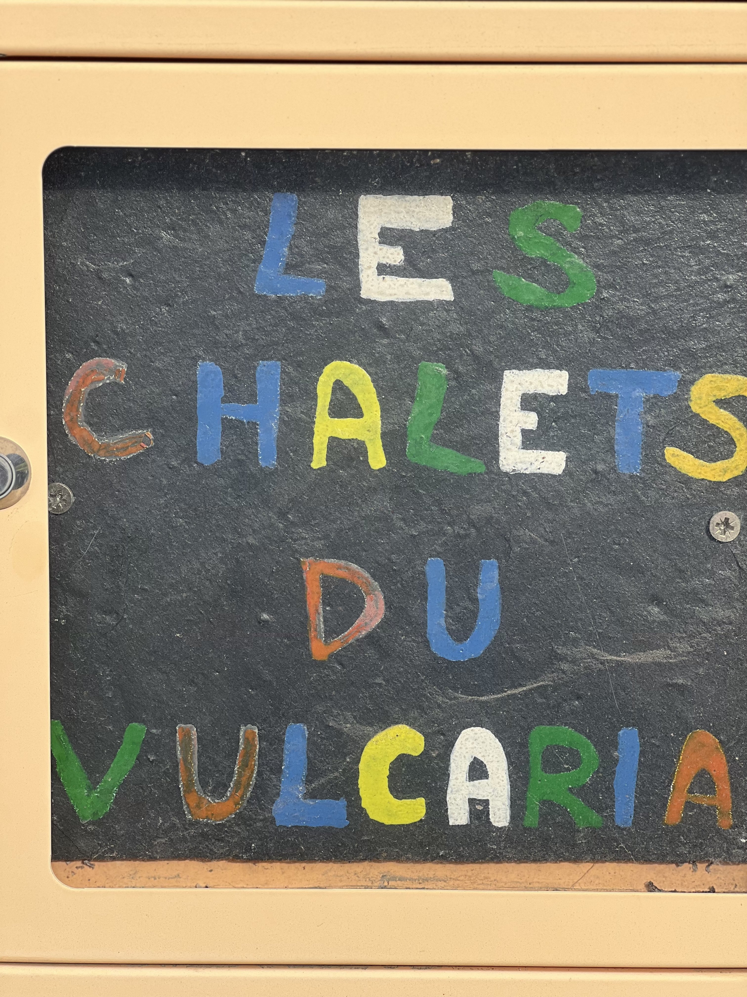 Chalet vulcaria