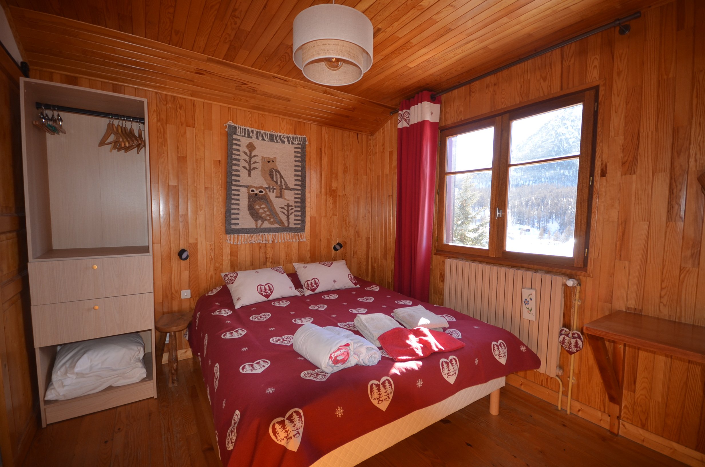 Chambre double 1 à l'étage