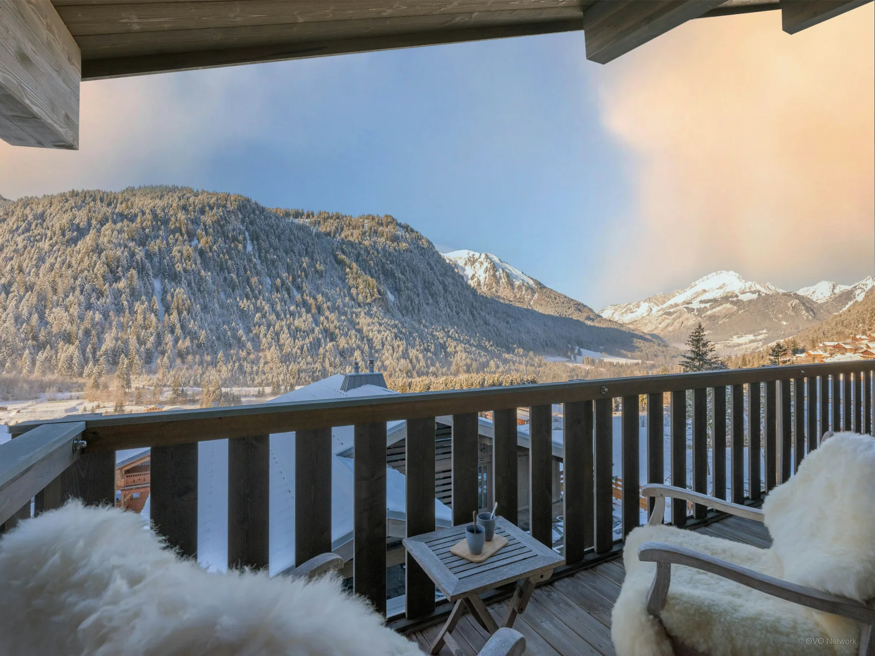 Vue depuis la propriété