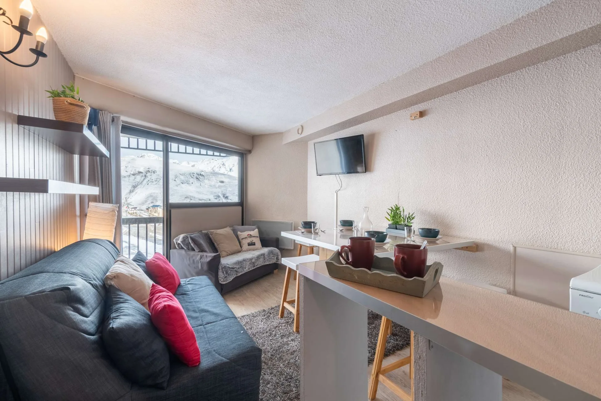 Appartement 4 personnes proche pistes de skis Pla d'Adet