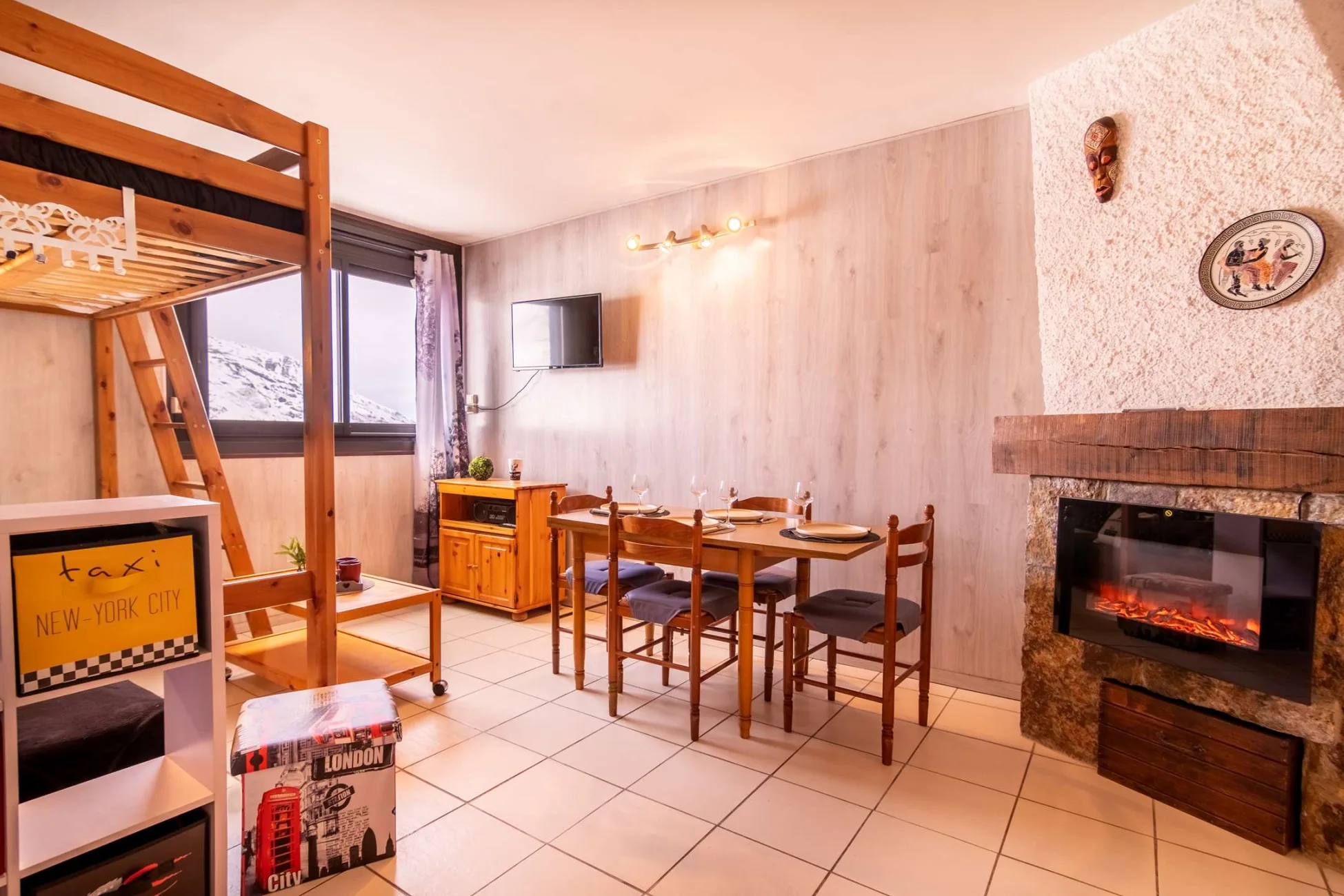 Joli studio 4 personnes à Saint Lary Pla d'Adet