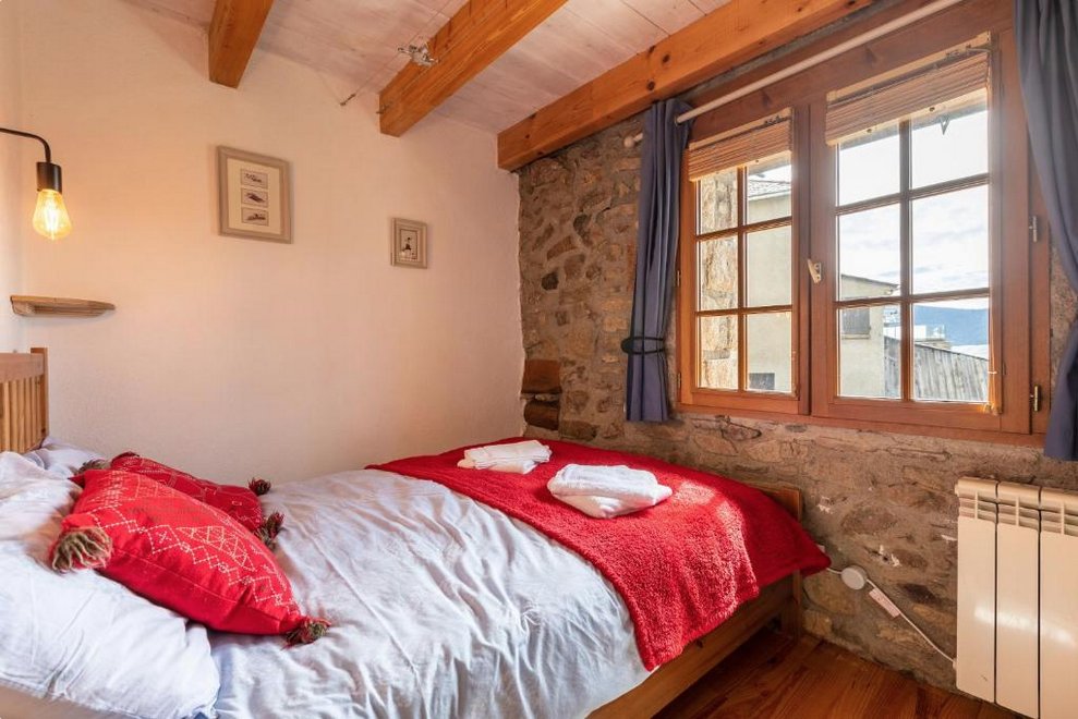 Chambre double N°1 vue montagnes et lac