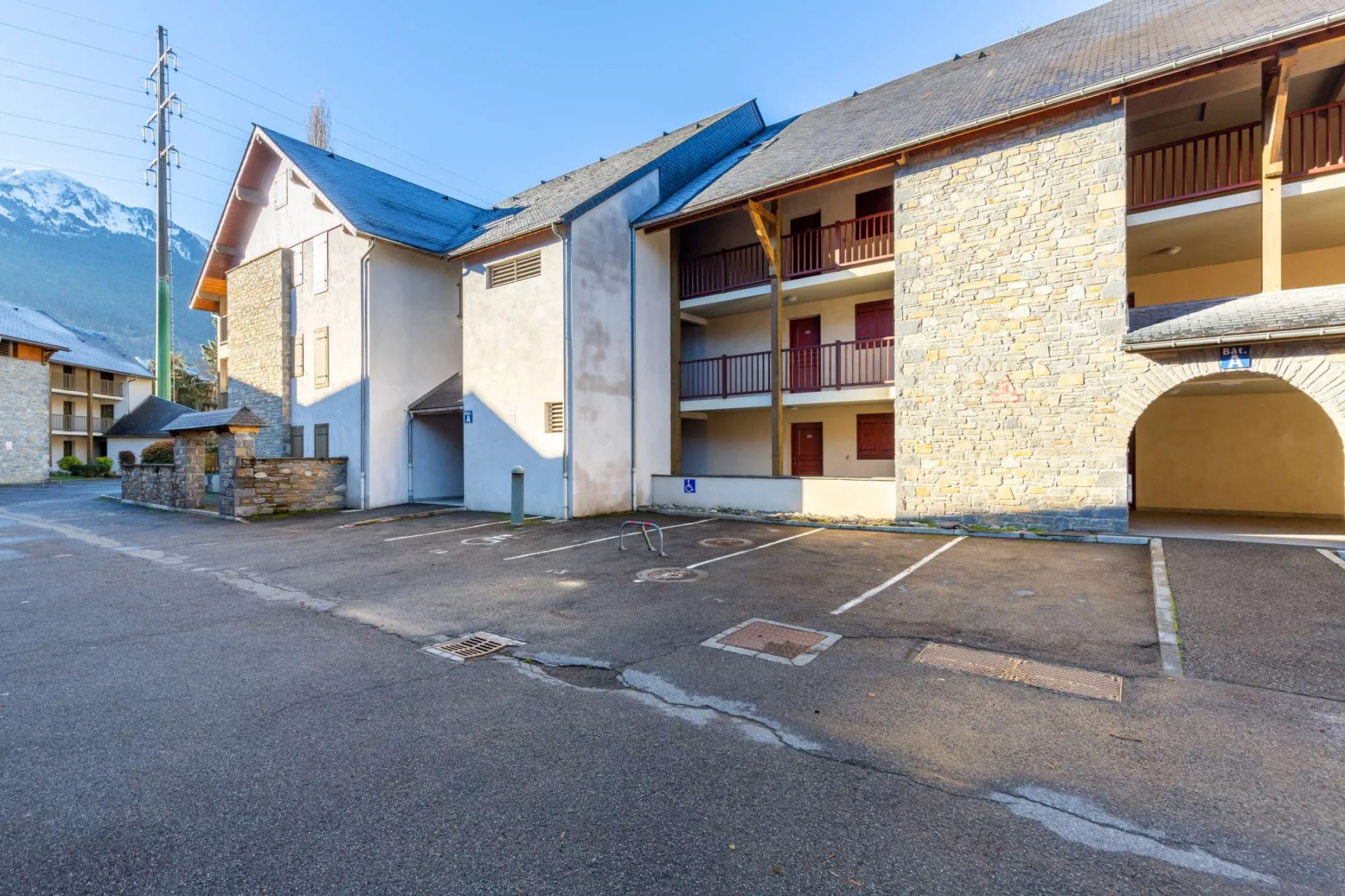 Appartement 4 personnes à Vielle Aure-Résidence avec piscine couverte-