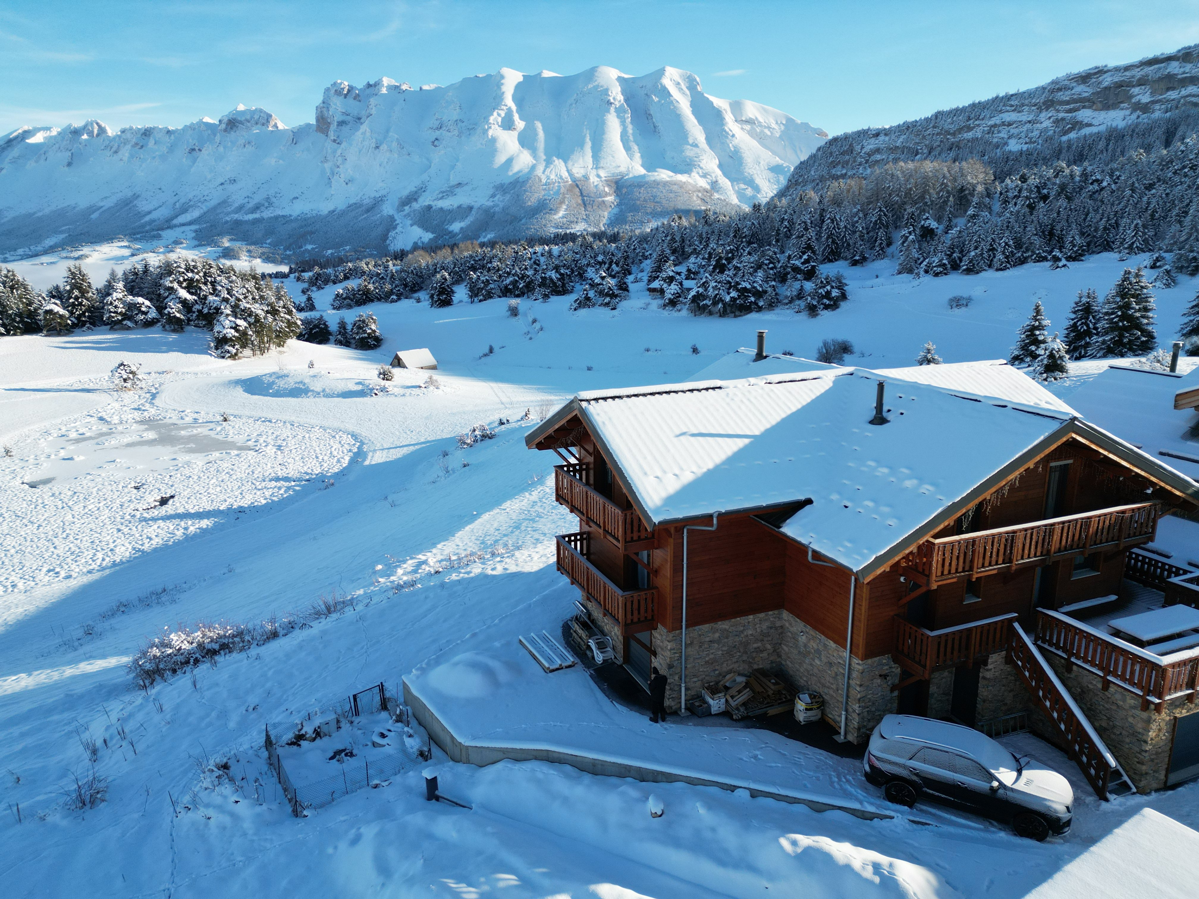 Vue d'ensemble du Chalet Alpina