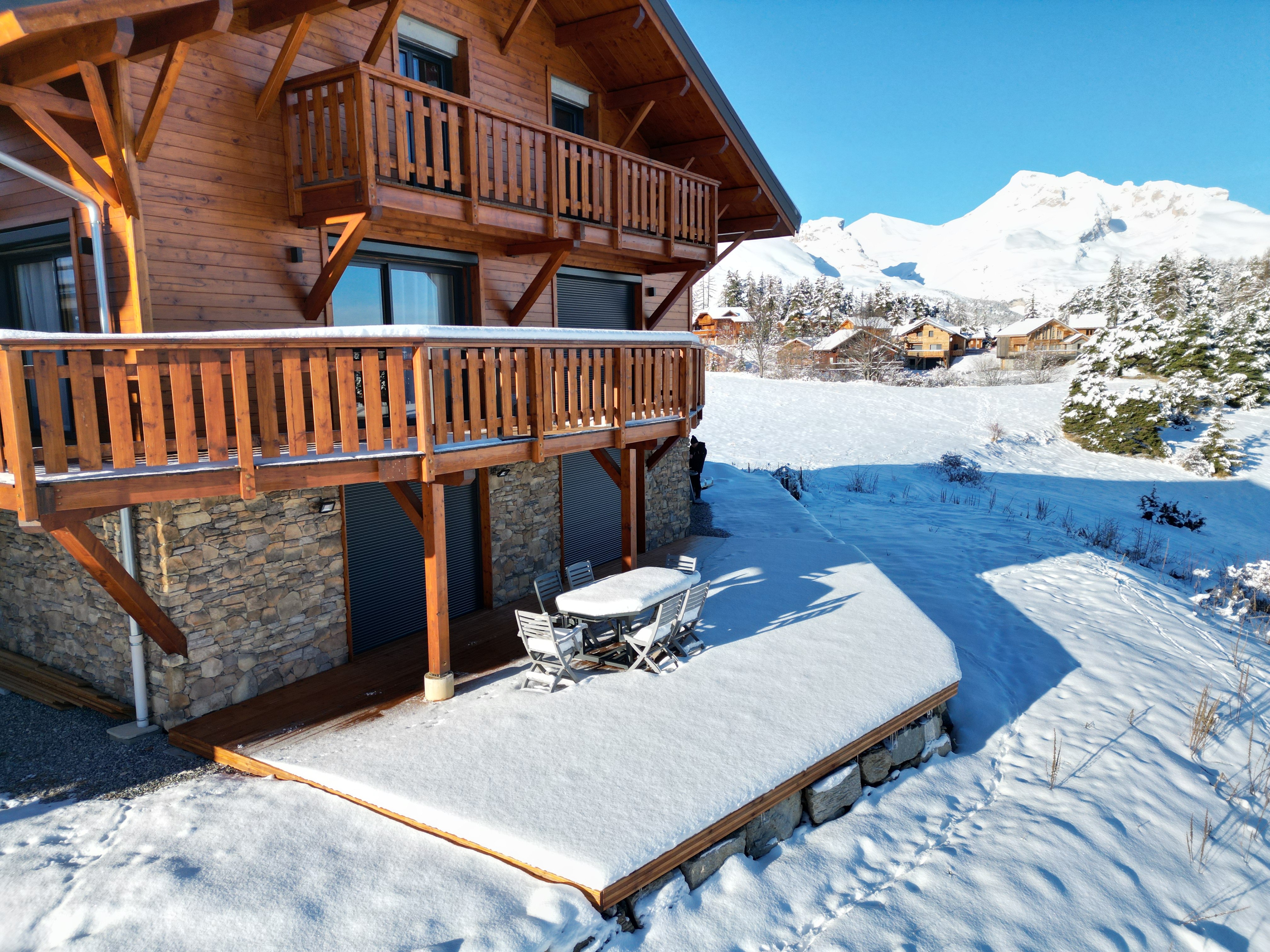 Grande Terrasse privative et son environnement