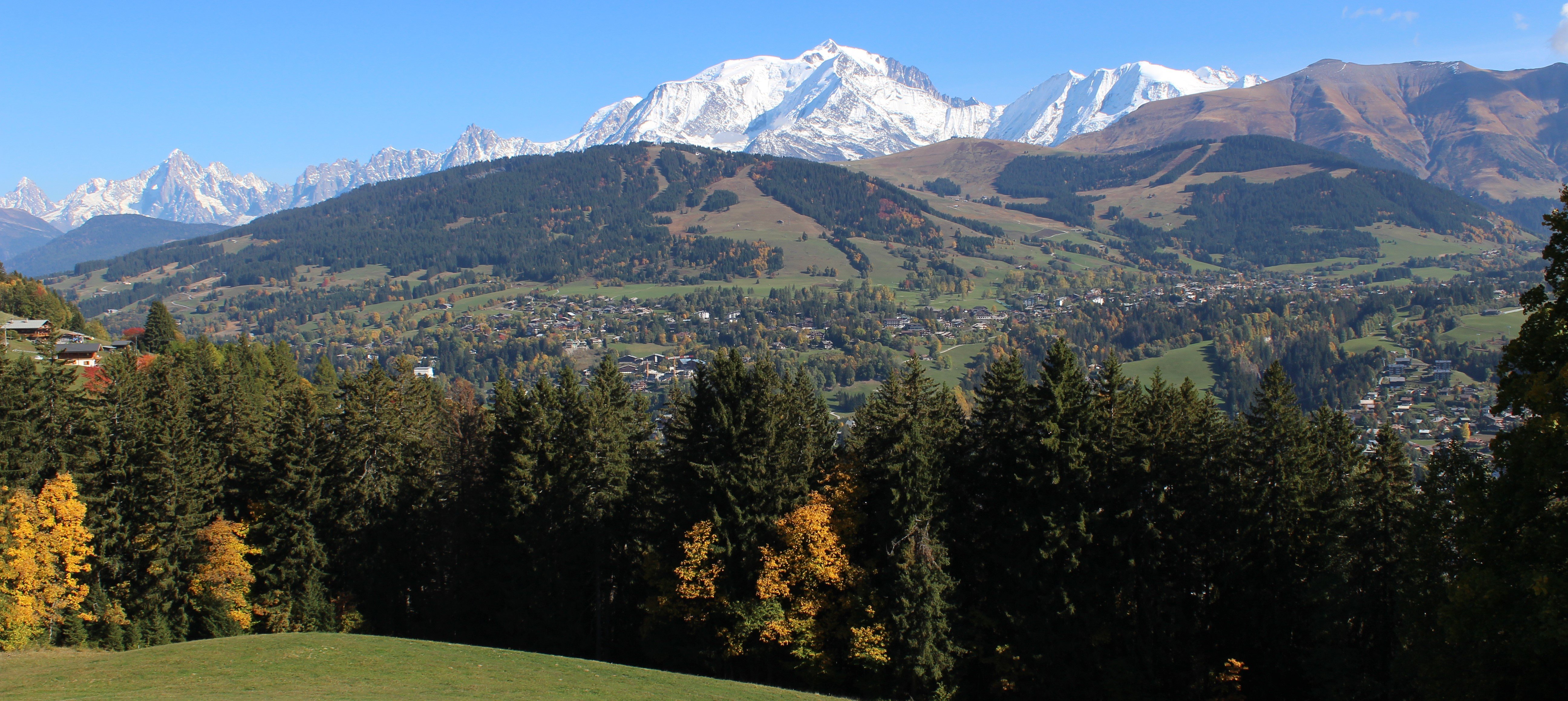 Insolite - Alpage face au Mont Blanc