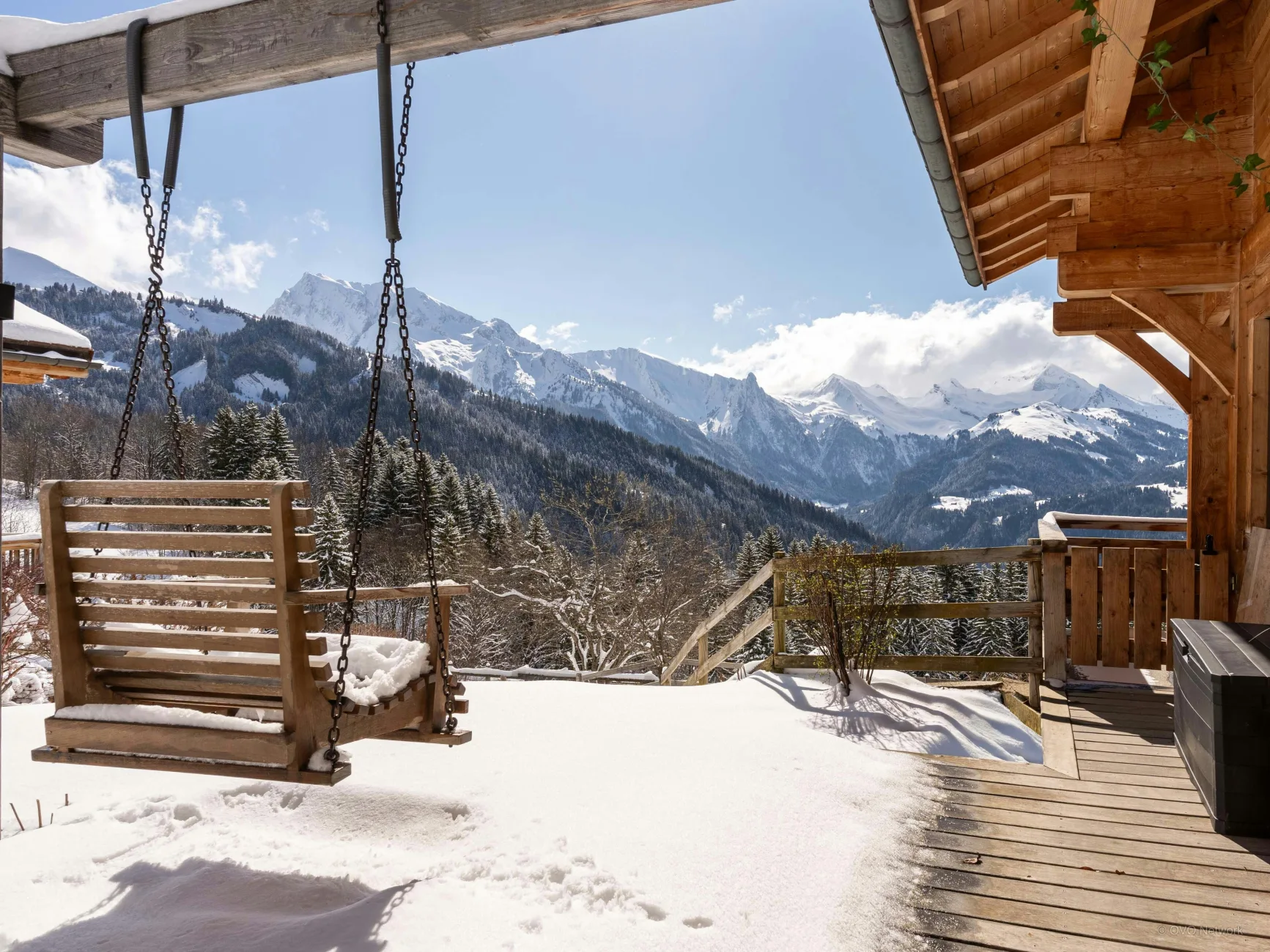 Vue depuis le chalet