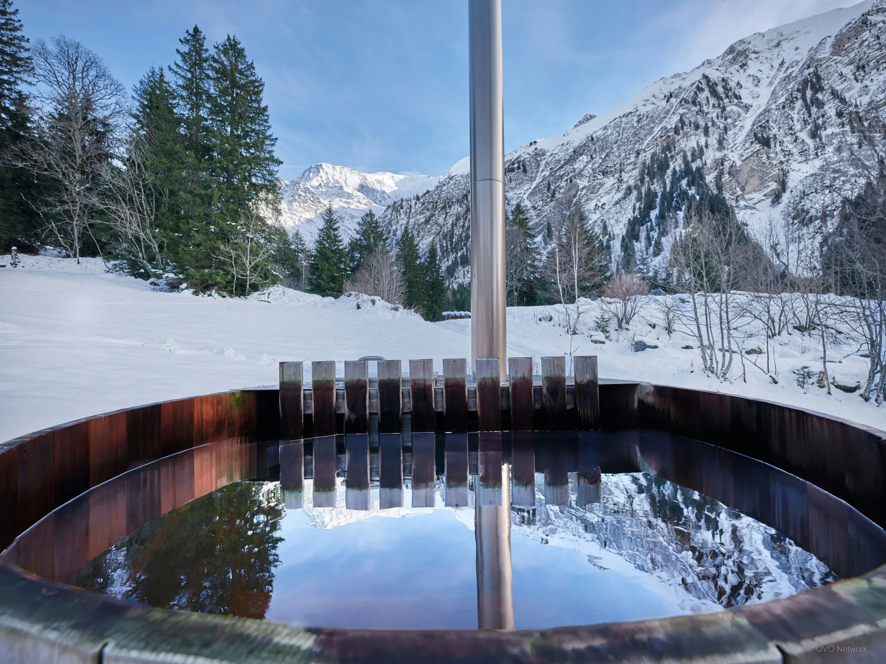 Bain nordique et vue