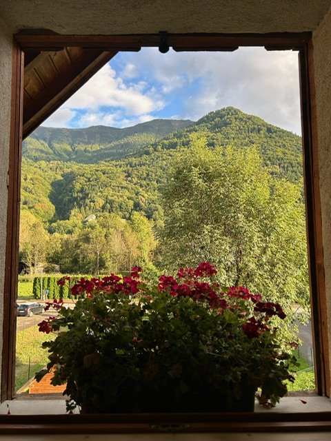 la vue depuis les chambres et les espaces de vie