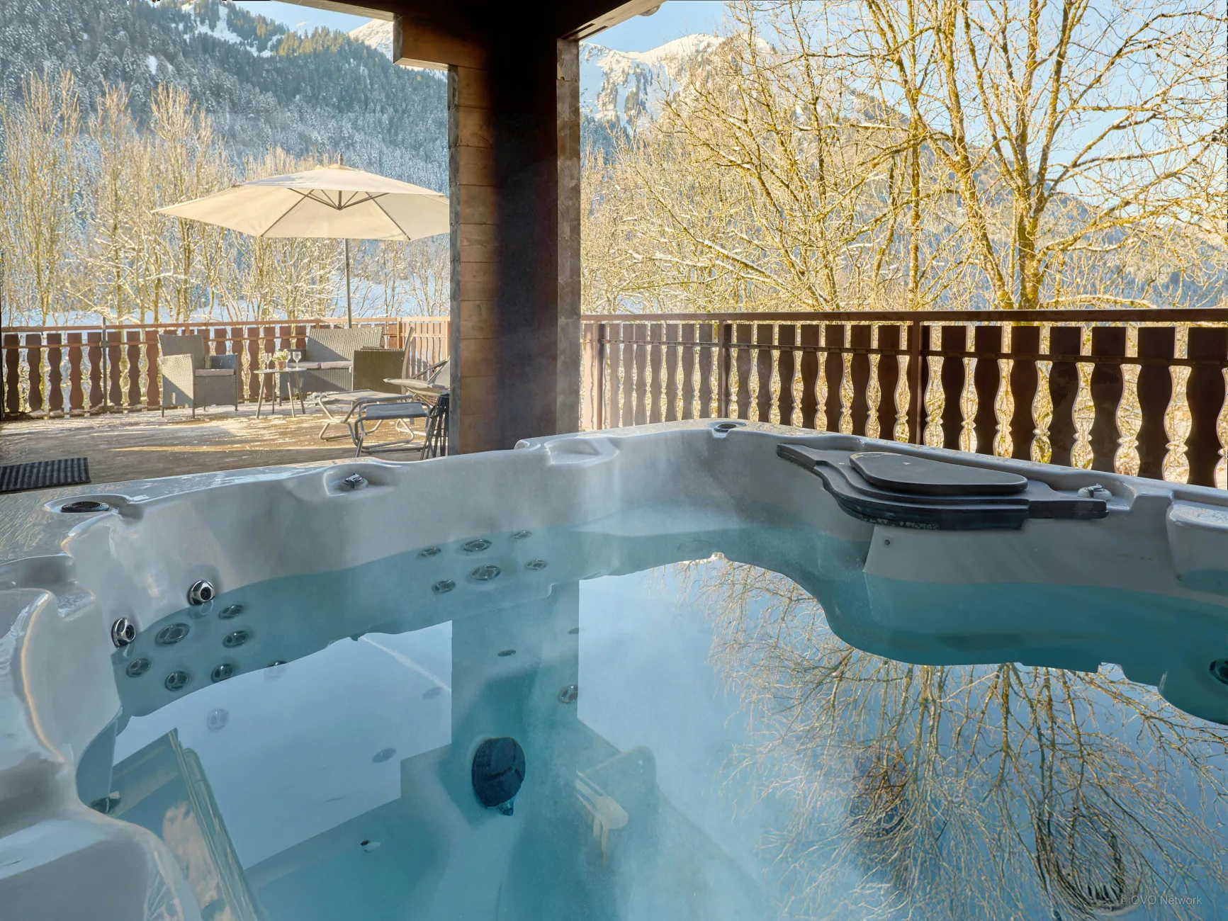 Jacuzzi et vue