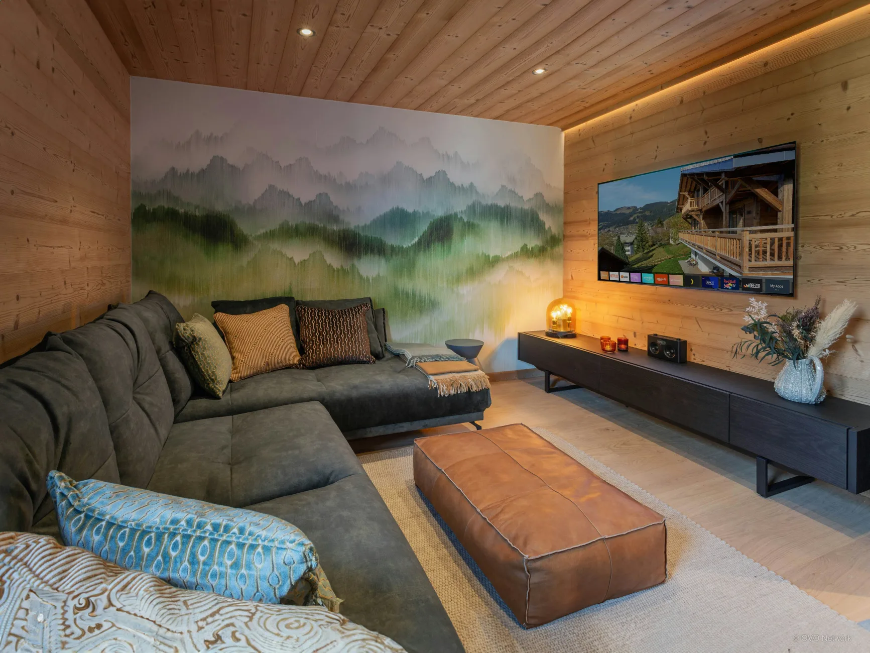 Salle télévision