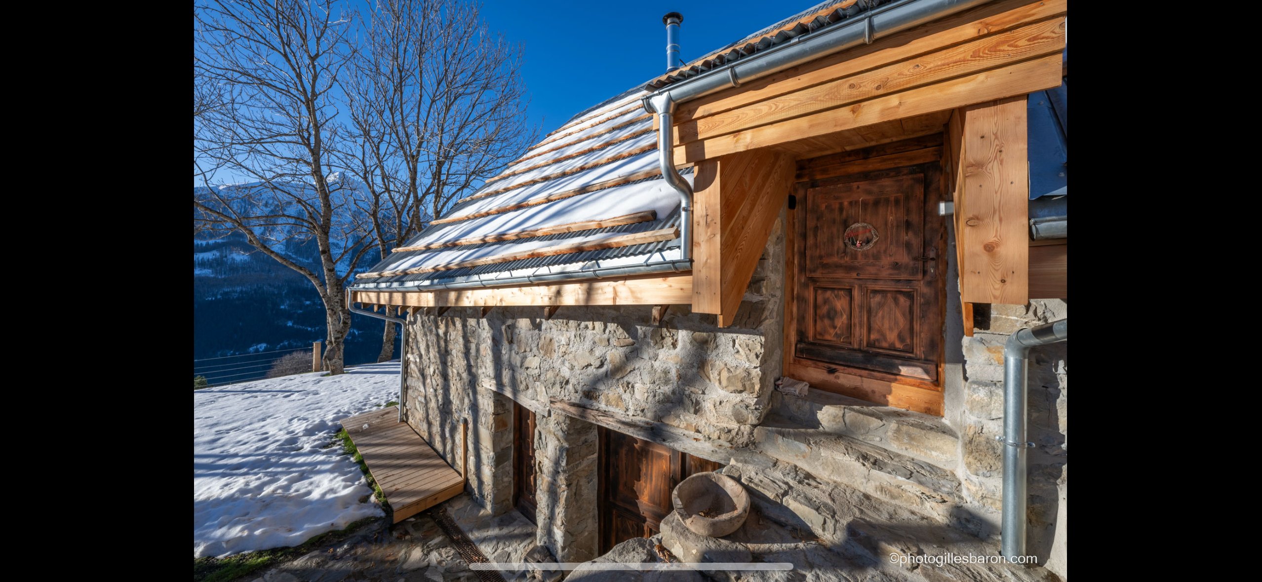Entrée chalet 