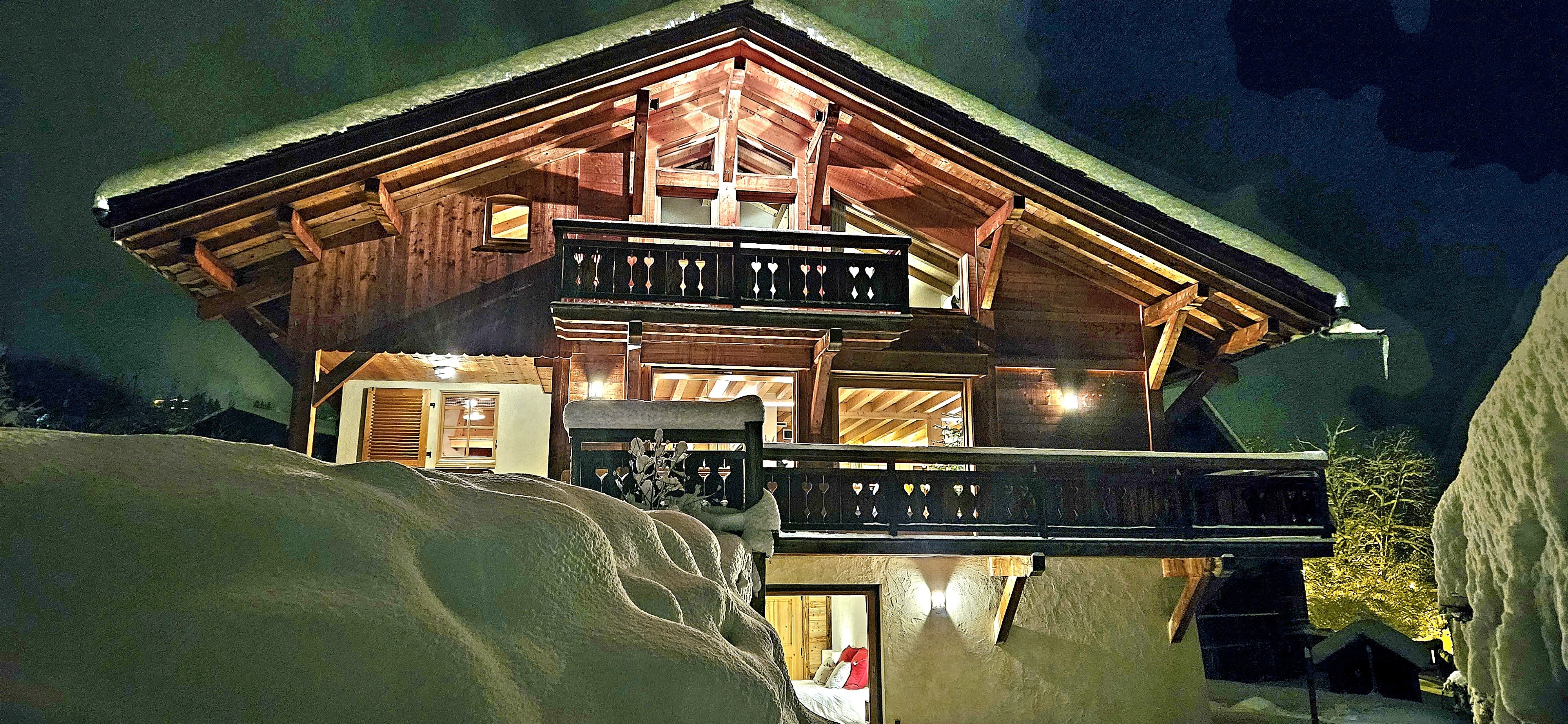 Chalet côté Est.