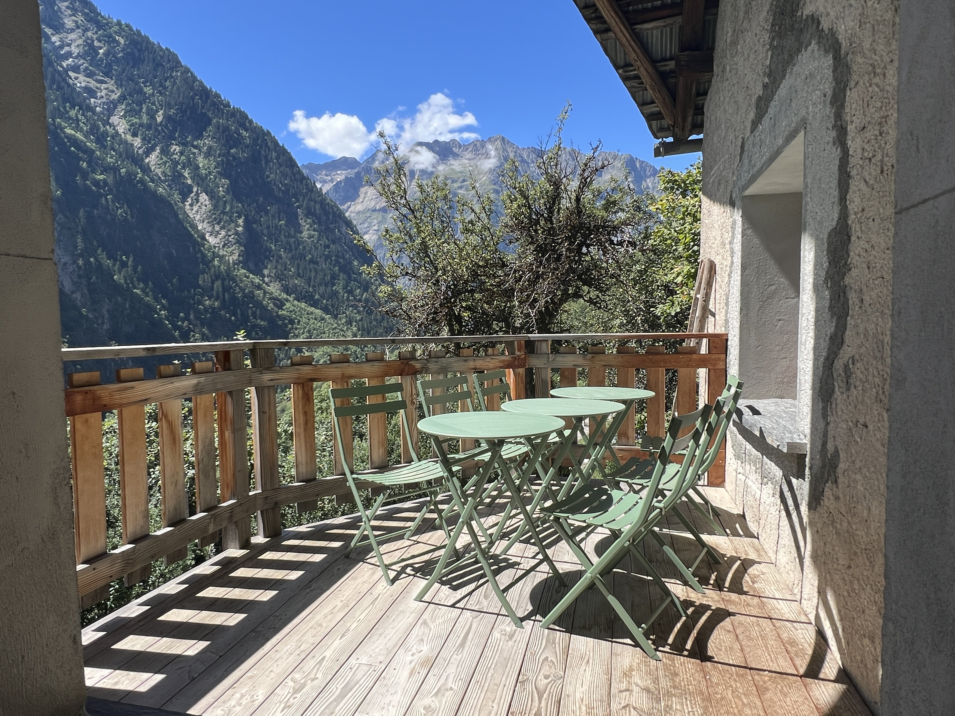 Terrasse sud ouest sans vis à vis