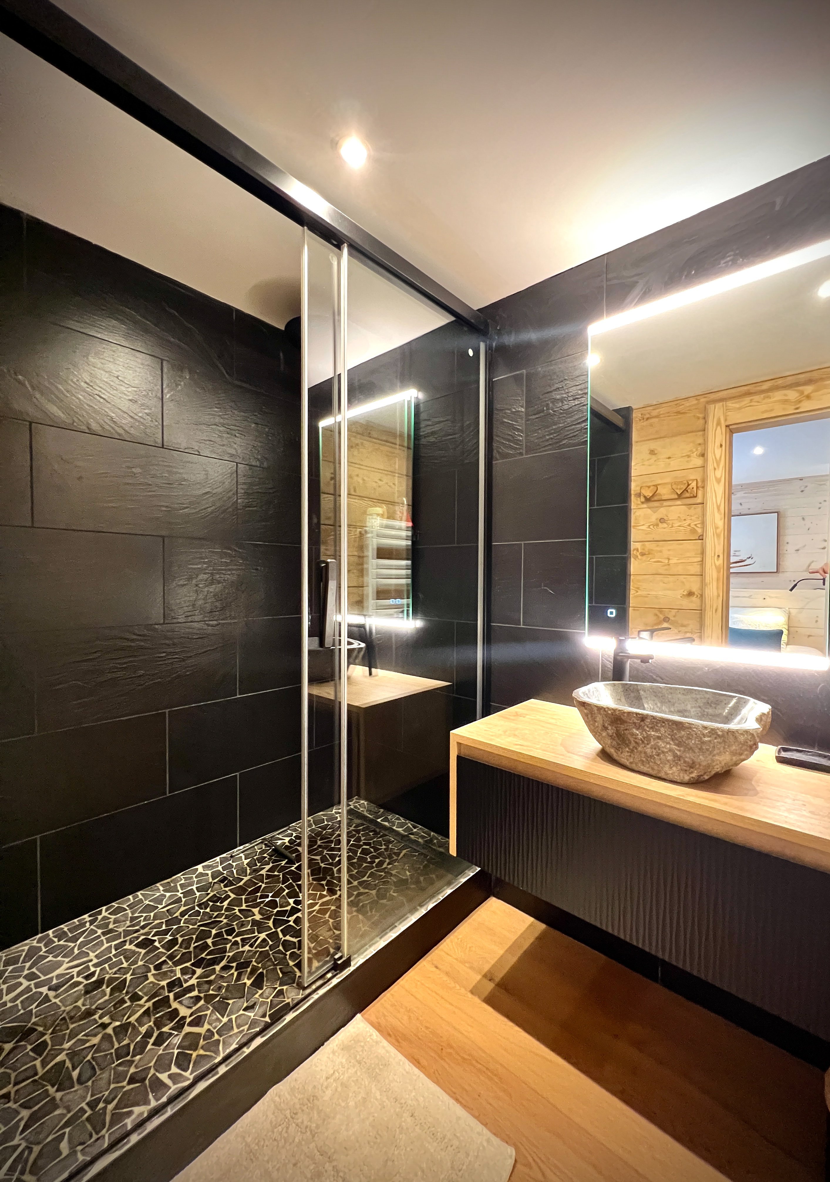 salle de douche chambre rez de chaussée