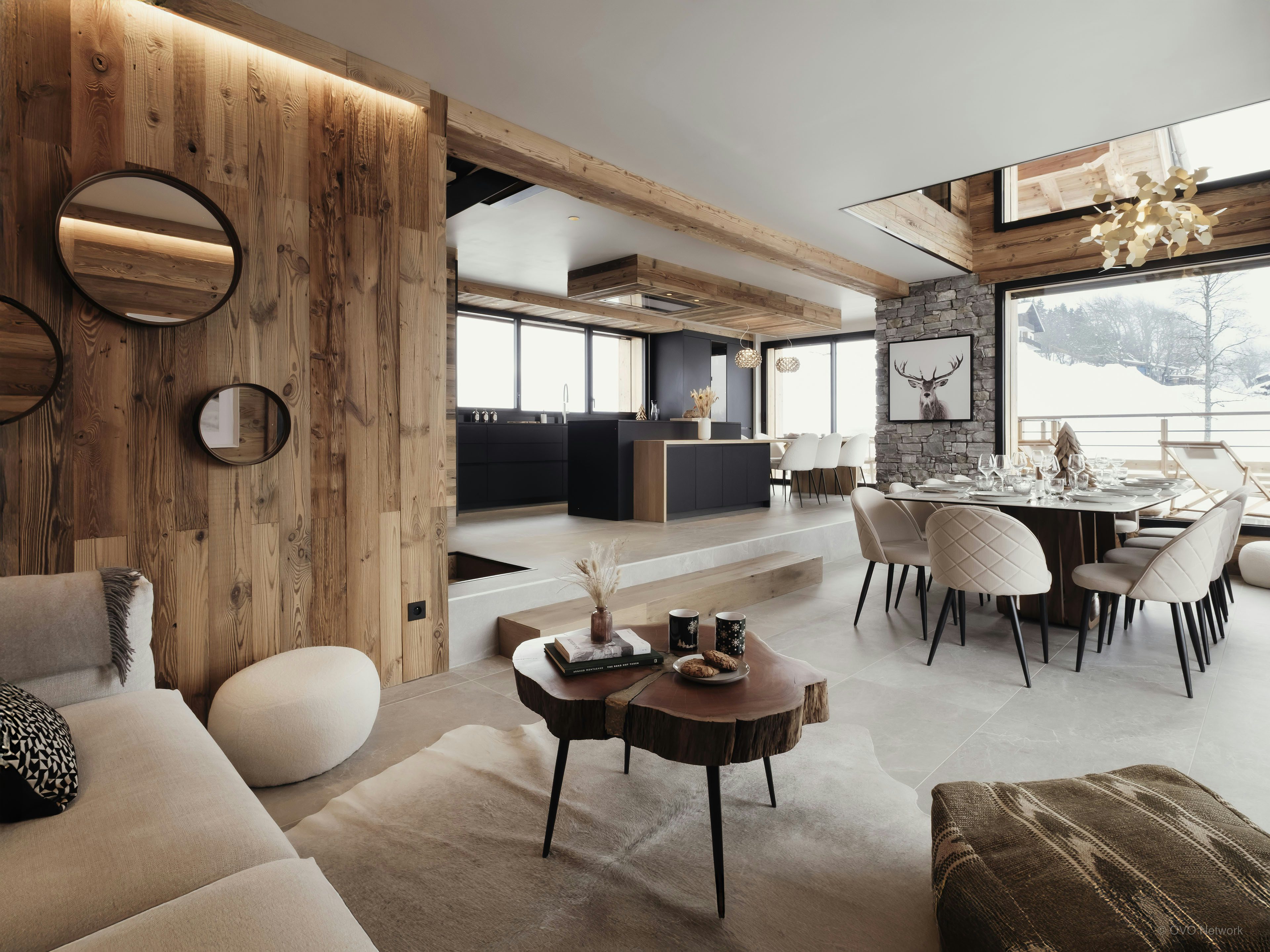 Luxueux chalet pour 11 avec piscine intérieure chauffée