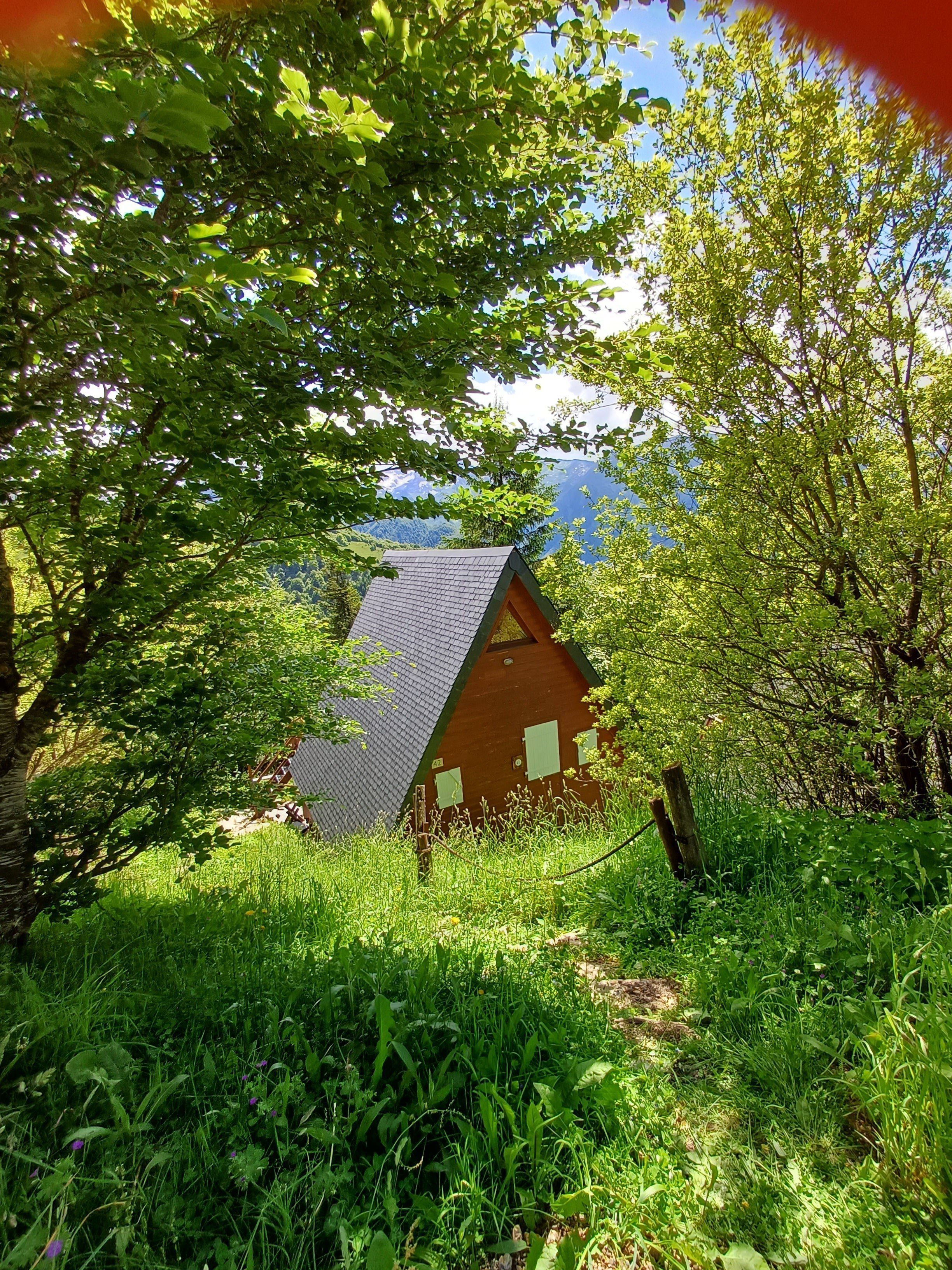 le chalet l'été