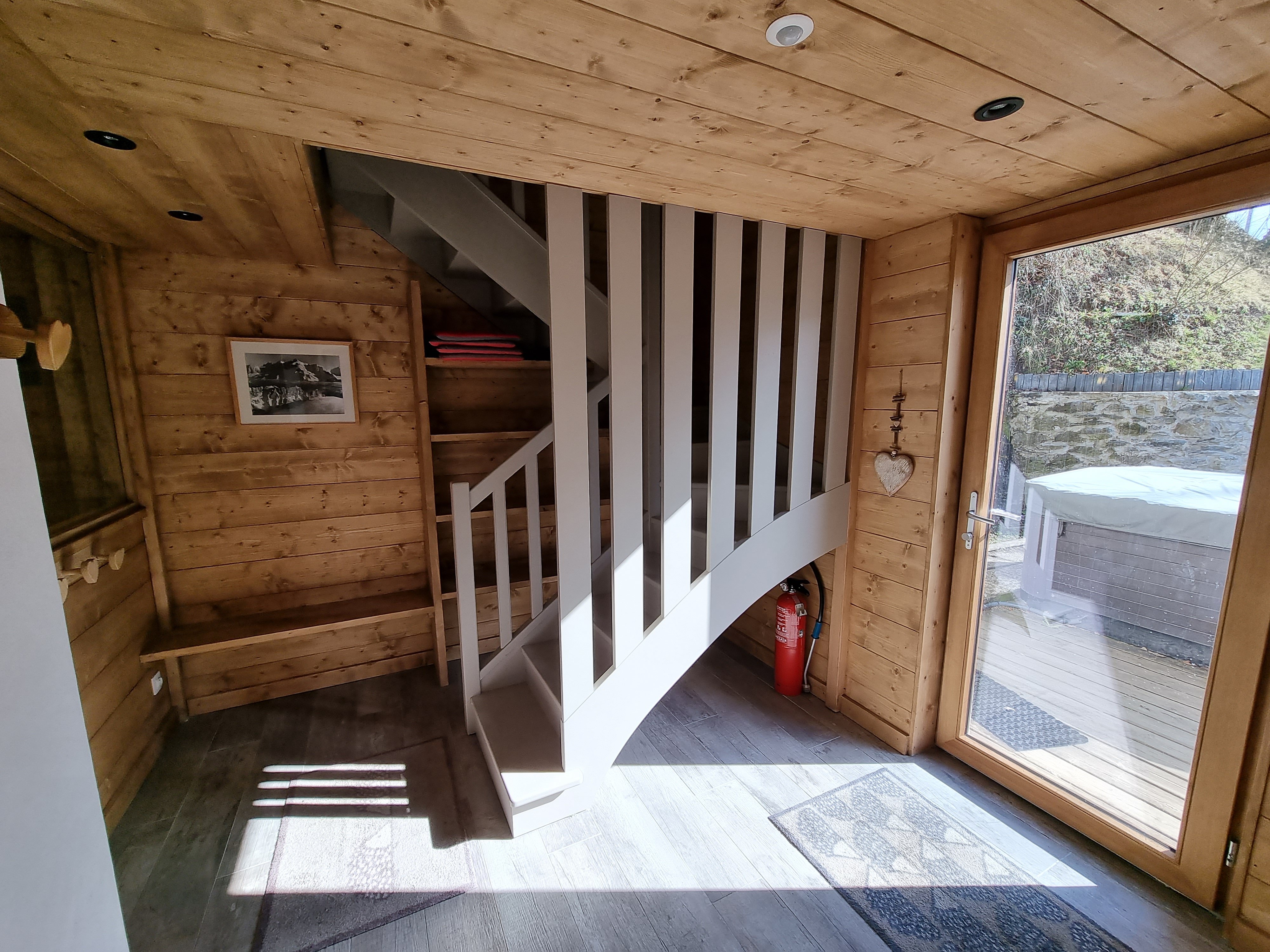 Entrée du chalet