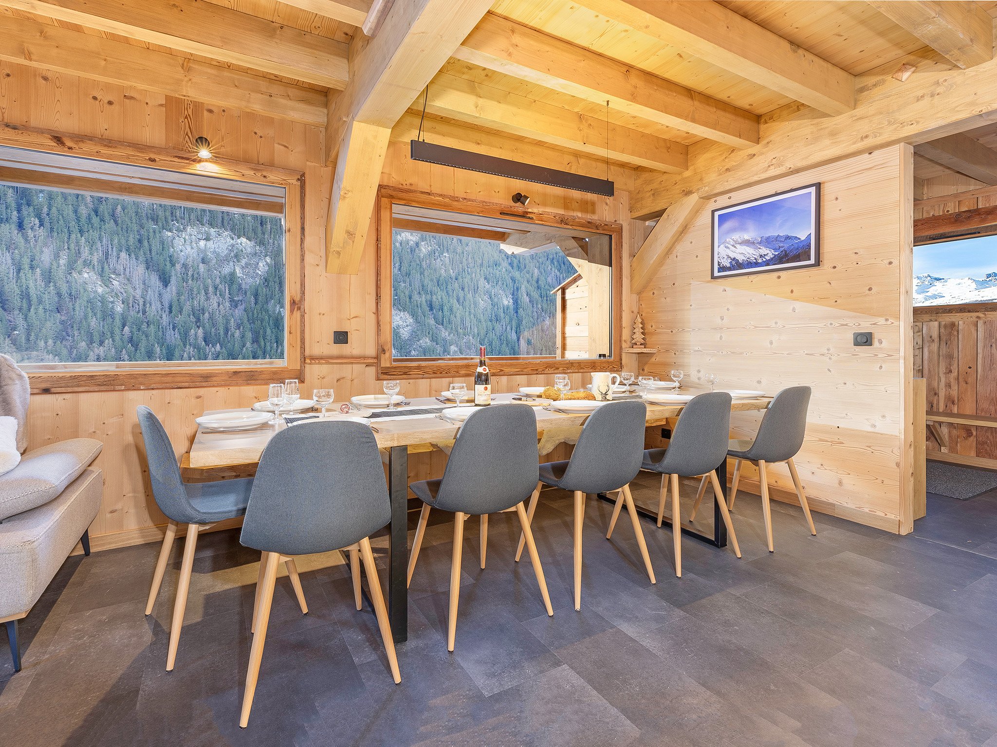 Chalet Perle des Alpes - coin repas