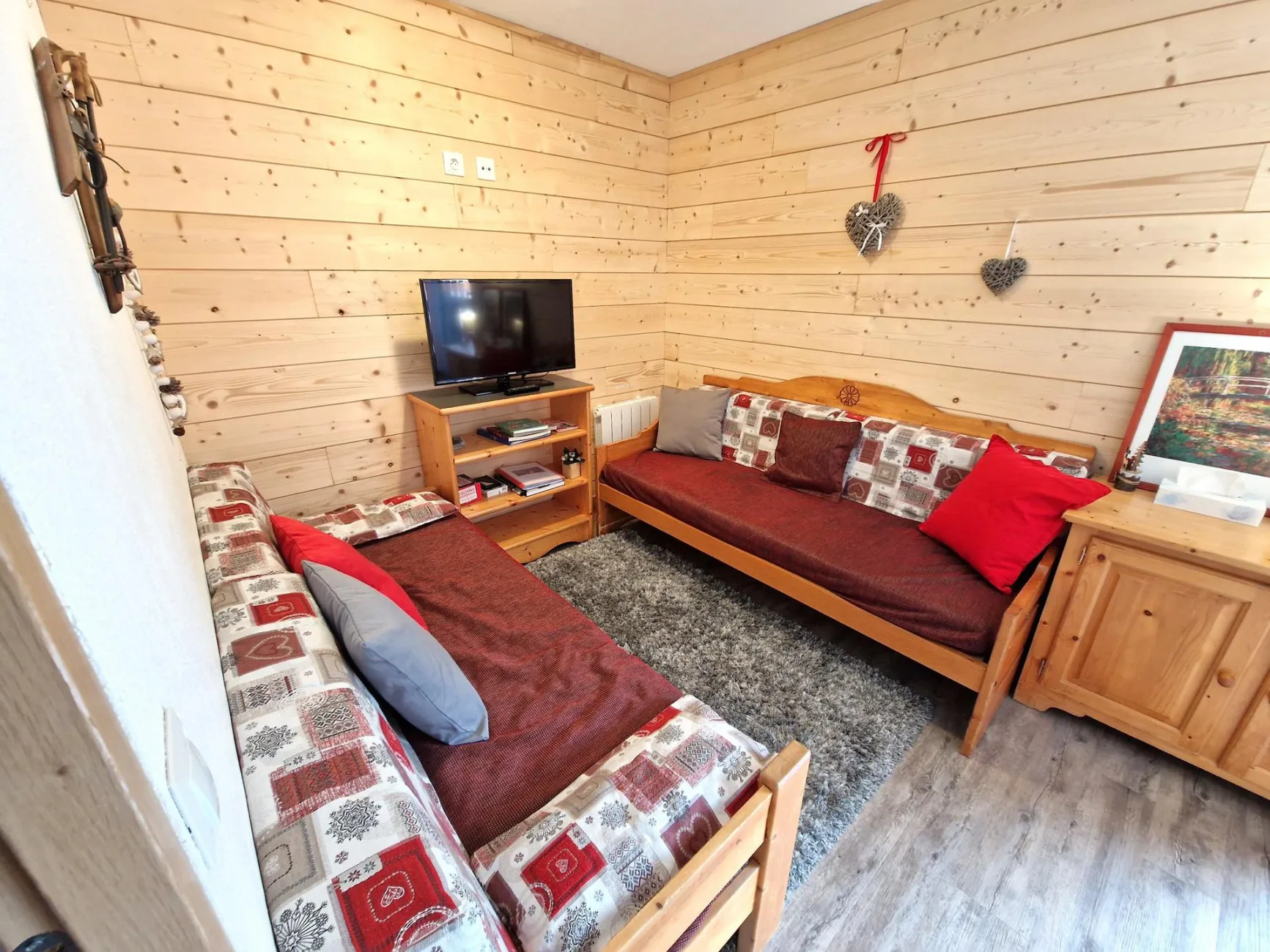 Joli trois pièces + cabine 8 personnes 55m²
