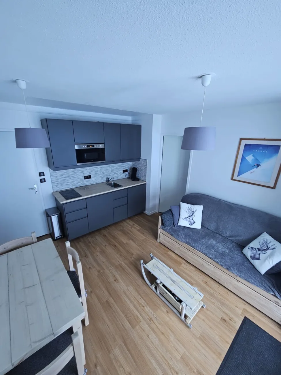 Deux pièces 4 personnes, bien situé
