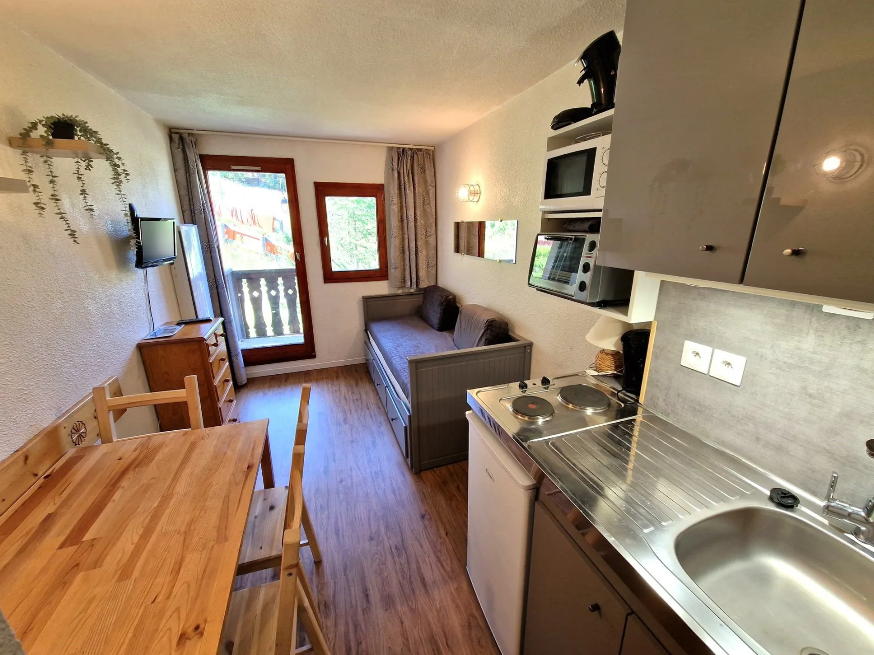 Studio 17m² 2/3 persons pied piste
