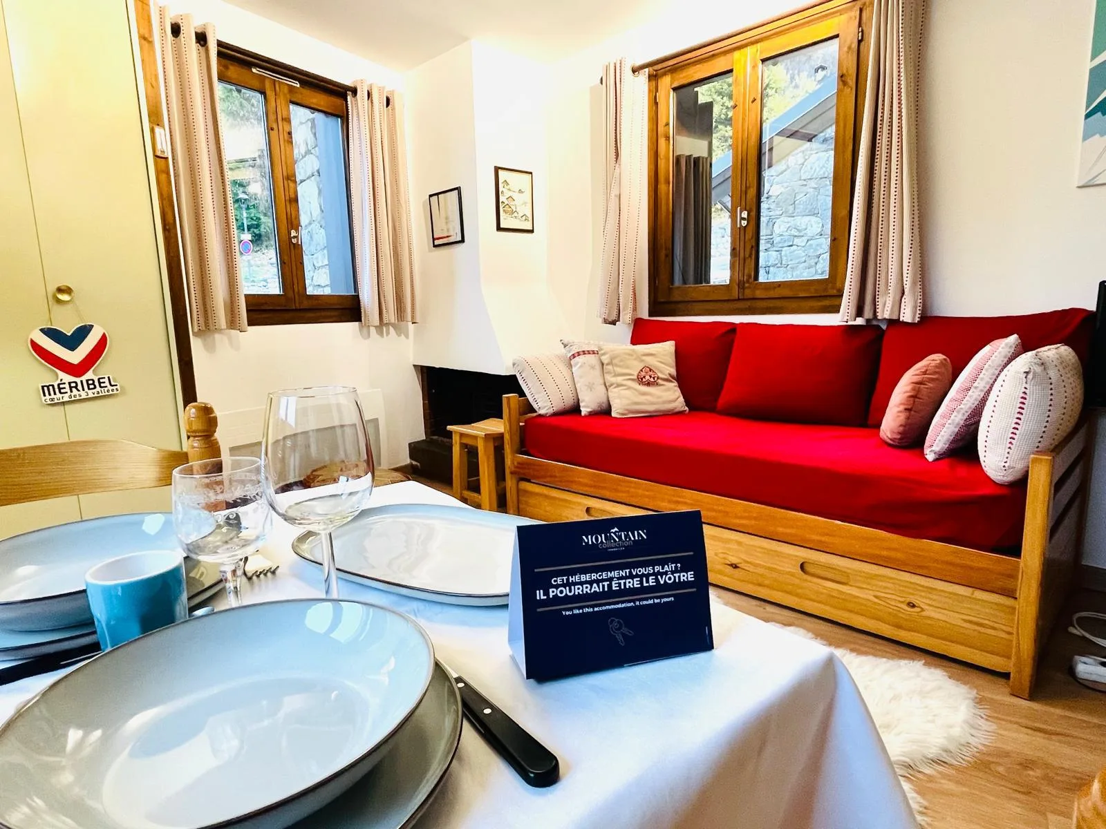 BERGERIE lumineux esprit montagne pour 4 personnes