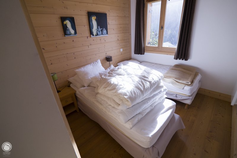 Chambre 2 lits simples ou lit double au choix