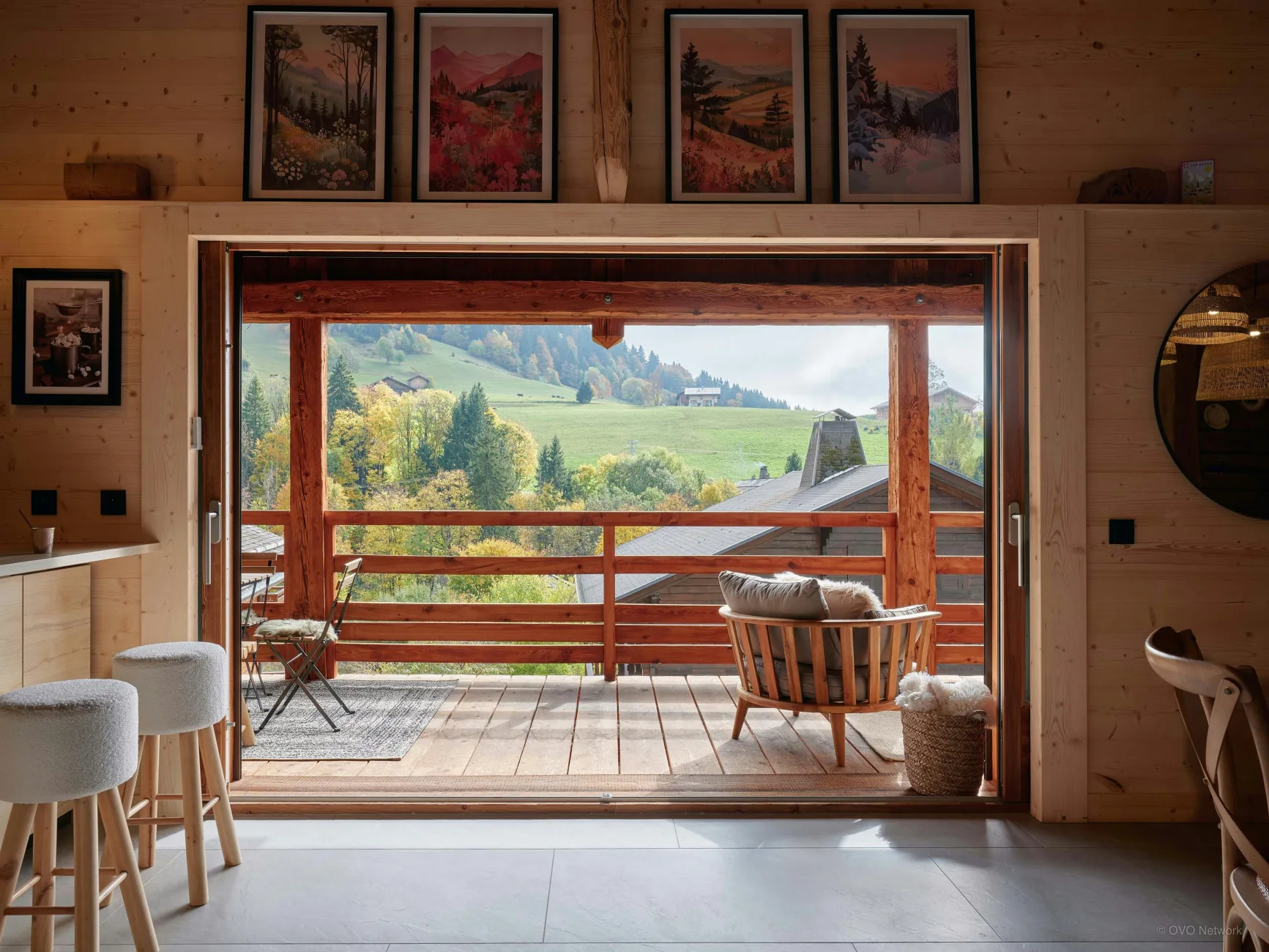 Vue de la propriété