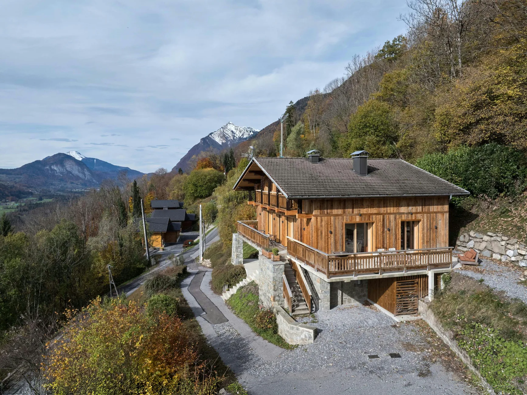 Vue de la propriété