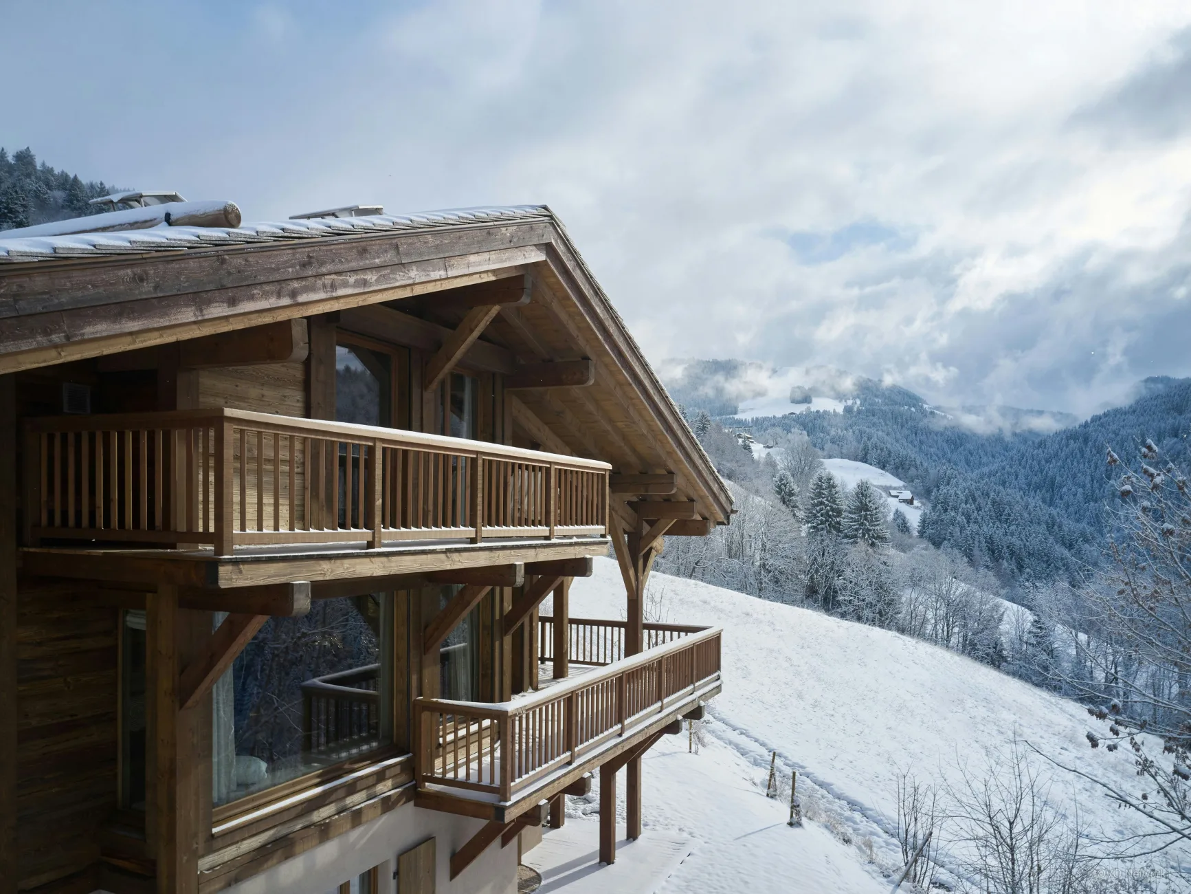 Vue de la propriété