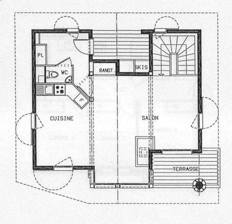 Plan du rez-de chaussée