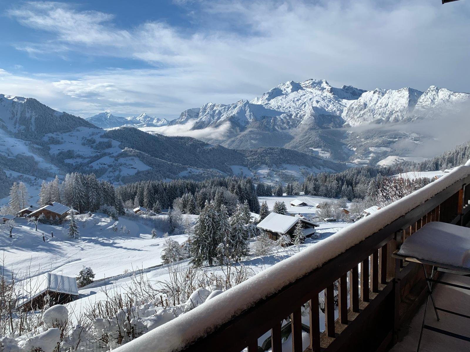 Vue sur la Tournette