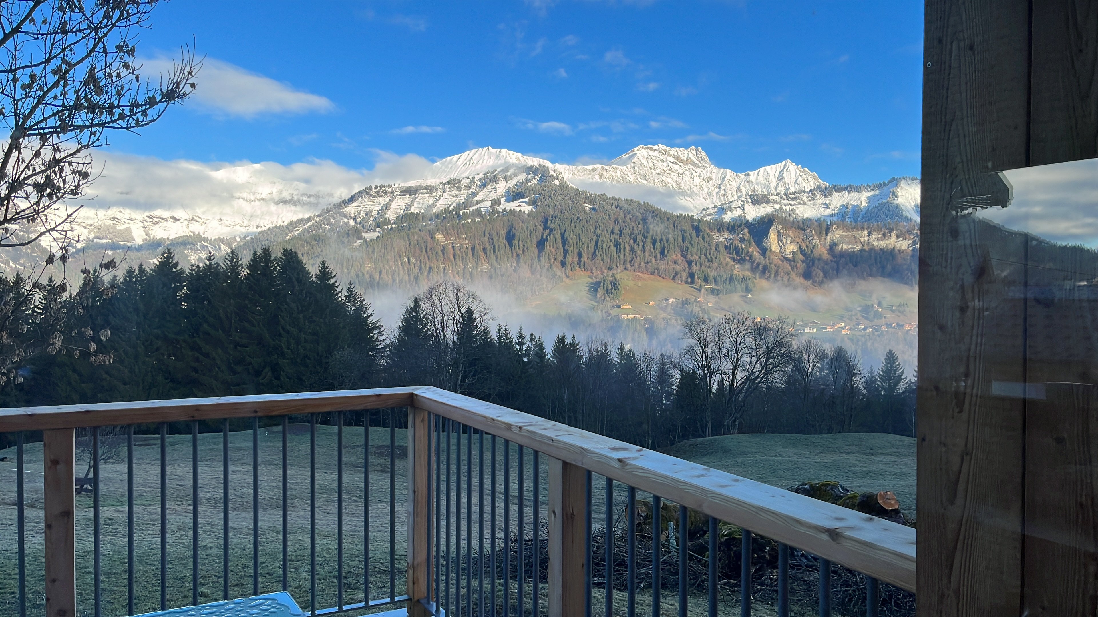 vue aravis ouest aucun vis à vis
