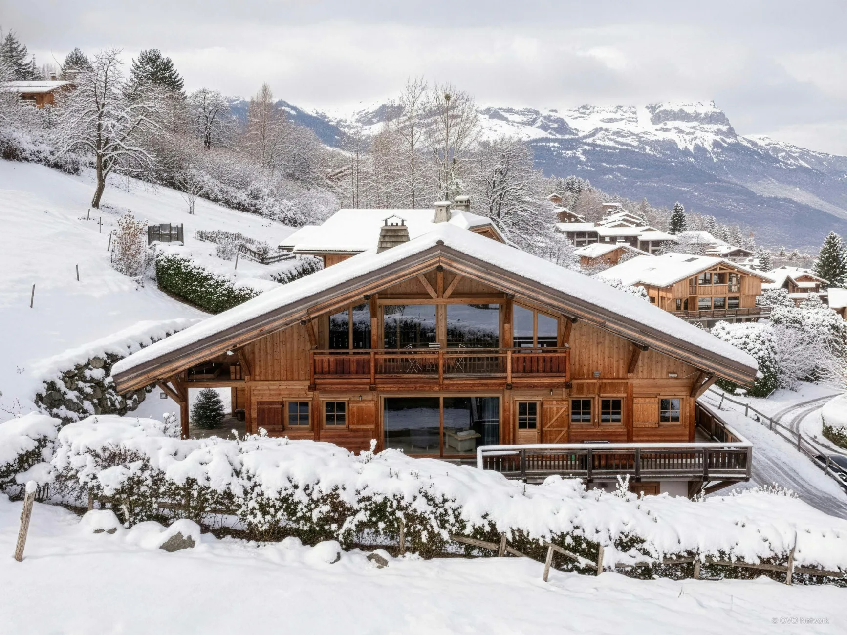 Vue du chalet
